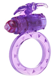 Anneau vibrant violet pour couples, pour des moments intimes intenses et passionnés.; Paarse vibrerende ring voor koppels, voor intense en gepassioneerde intieme momenten.; Purple vibrating couple's ring for intense, passionate intimate moments.