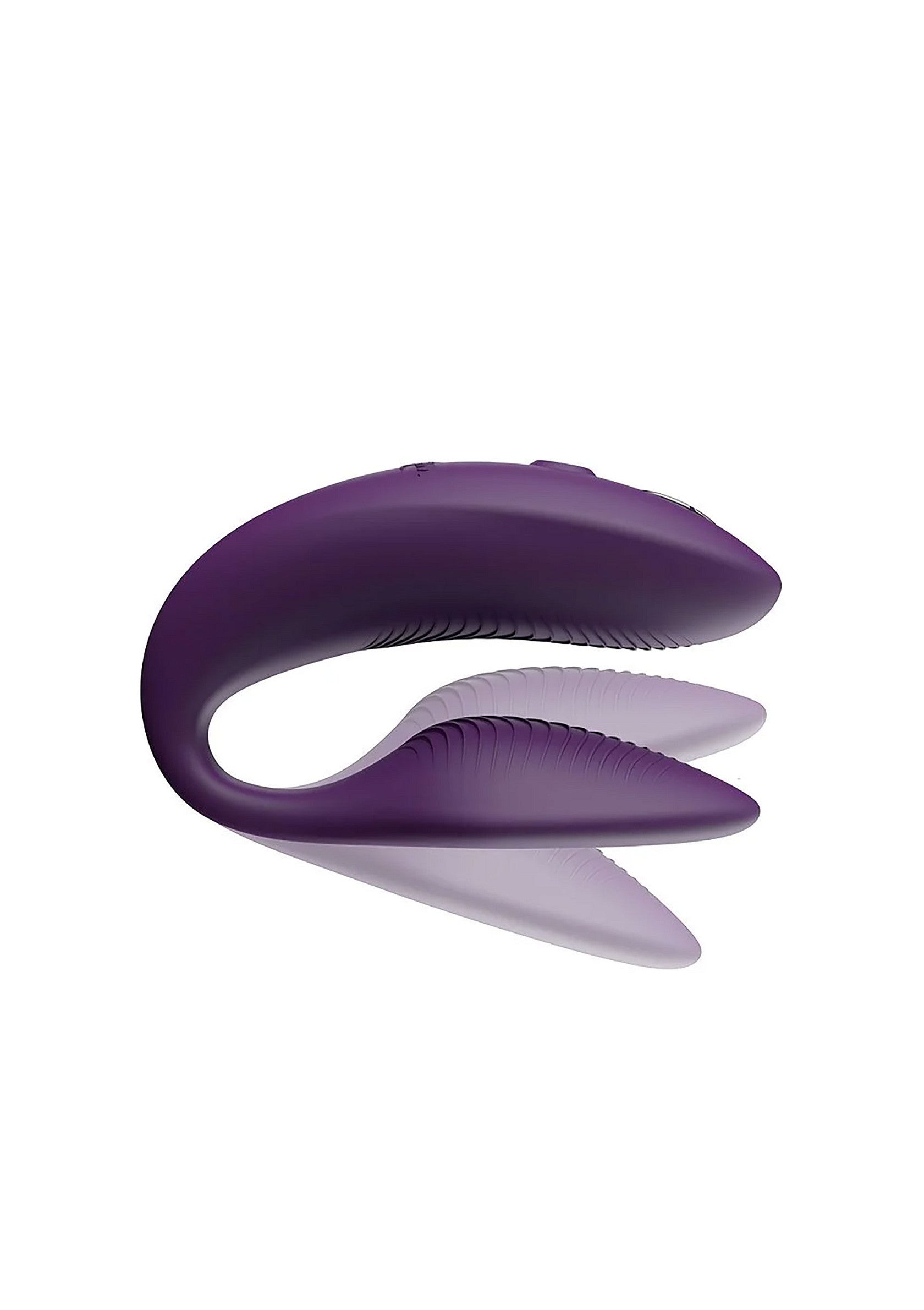Vibromasseur vibrant double en violet. Jouet adulte discret, idéal pour le plaisir en solo ou en couple.; Dubbele vibrerende vibrator in paars. Discreet speeltje voor volwassenen, ideaal voor solo- of partnerplezier.; Dual vibrating vibrator in purple. Discreet adult toy, ideal for solo or partner pleasure.
