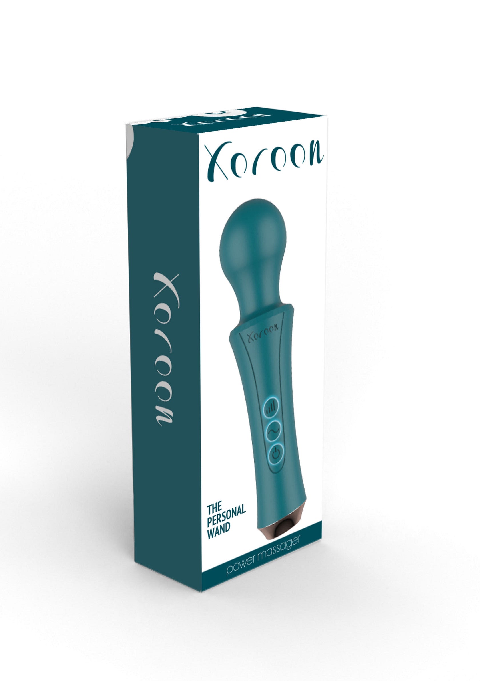 Masseur personnel Xoroon. Relaxez-vous avec cet appareil de massage puissant.; Xoroon persoonlijke stimulator. Ontspan met dit krachtige massageapparaat.; Xoroon personal massager. Relax with this powerful massage device.