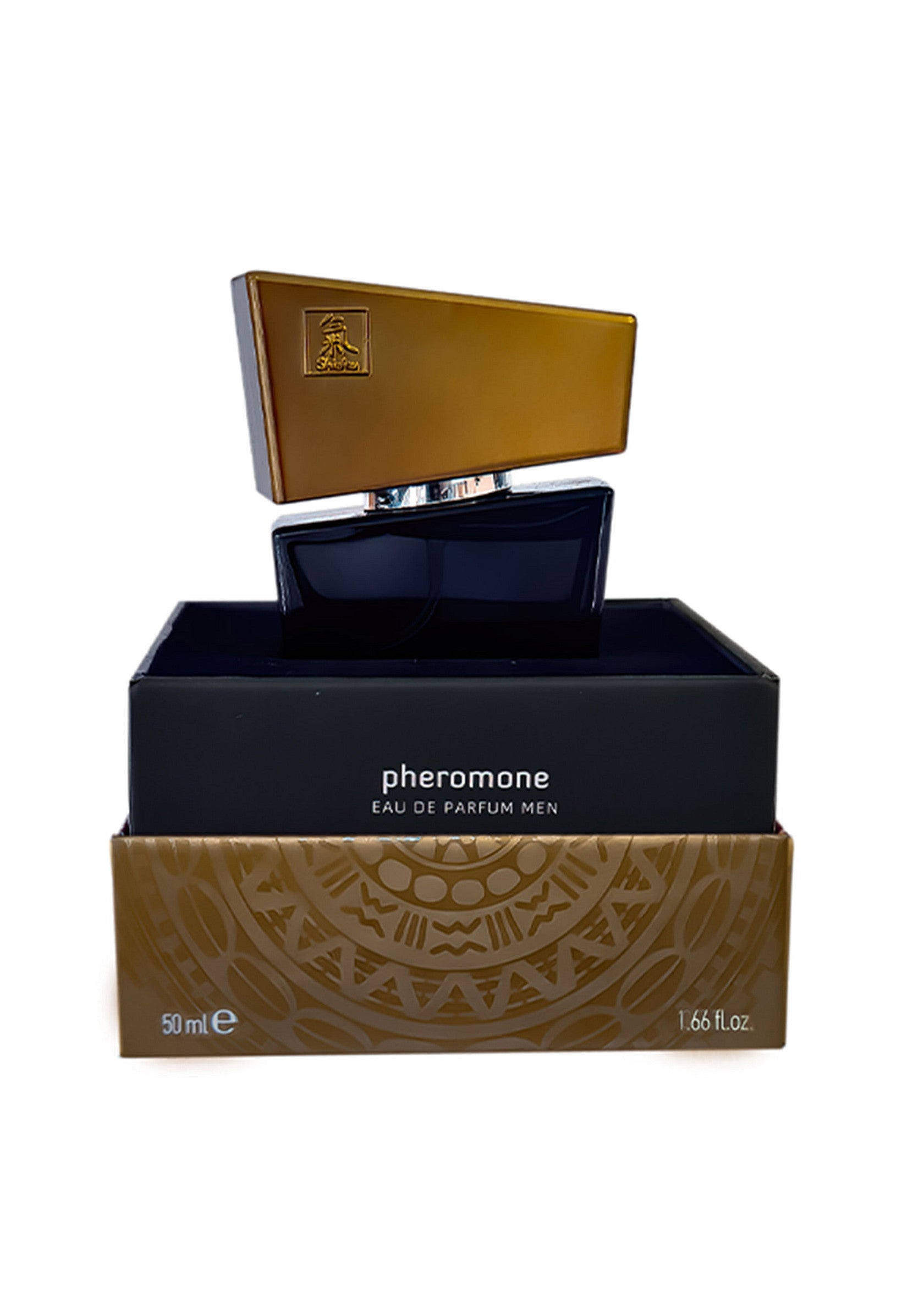 Pheromone Eau de parfum pour homme. Parfum masculin élégant et raffiné. 50 ml.; Pheromone Eau de parfum voor mannen. Elegante en verfijnde herengeur. 50 ml.; Pheromone Eau de parfum for men. Elegant and refined men's fragrance. 50 ml.