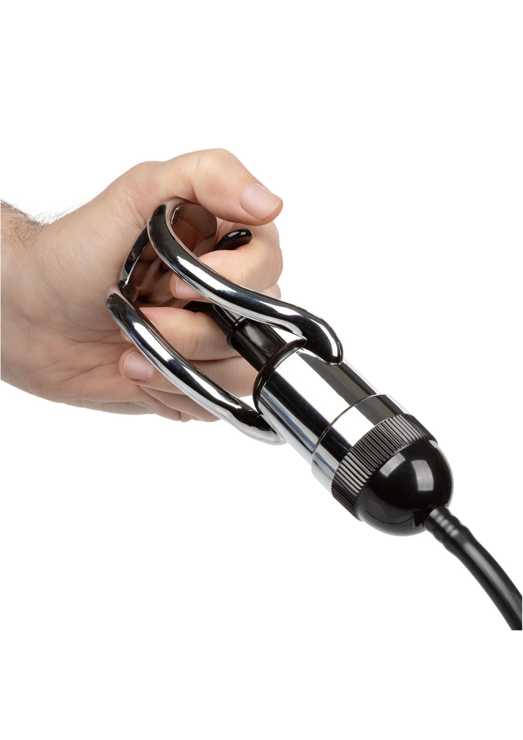 Pince métal à main, pour jeux SM et BDSM.; Metalen handklem voor SM- en BDSM-spellen.; Metal hand clamp, for SM and BDSM games.