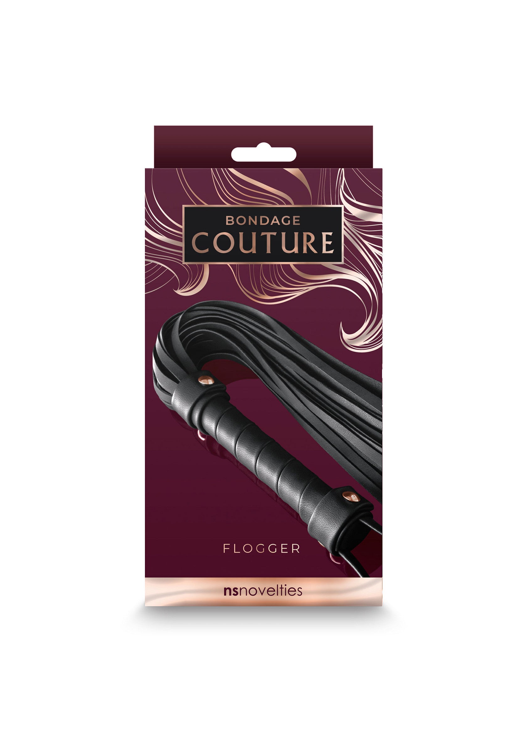 Cravache Bondage Couture. Accessoire érotique élégant pour pimenter vos jeux de soumission et domination. Disponible dès maintenant !; Bondage Couture Flogger. Elegante erotische accessoire om je SM-spellen mee op te fleuren. Nu beschikbaar!; Bondage Couture Flogger. Elegant erotic accessory to spice up your BDSM games. Available now!