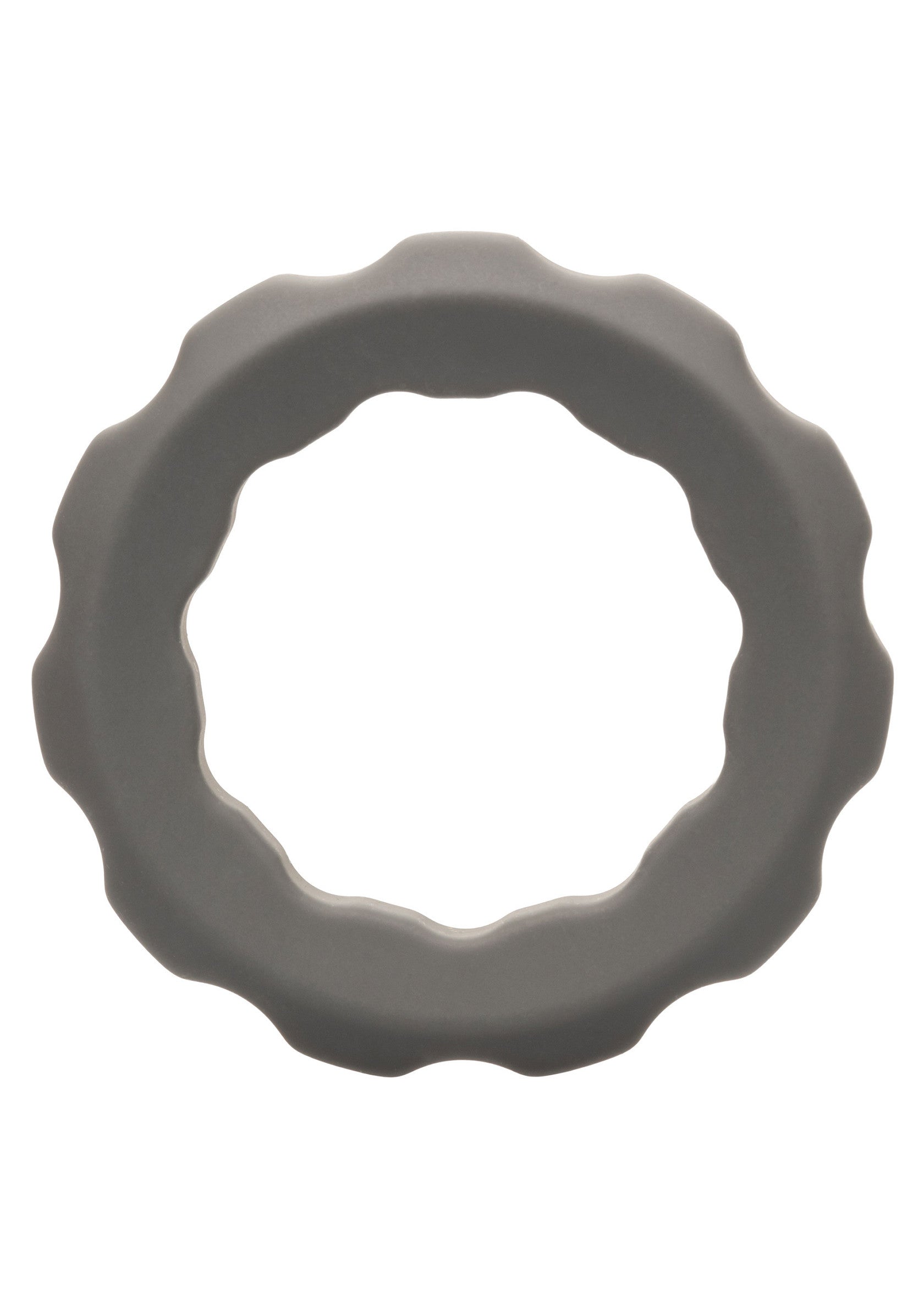 Anneau de dentition en silicone gris pour bébé, soulage les gencives douloureuses.; Grijze siliconen bijtring voor baby's, verlicht pijnlijk tandvlees.; Gray silicone baby teether ring, relieves sore gums.