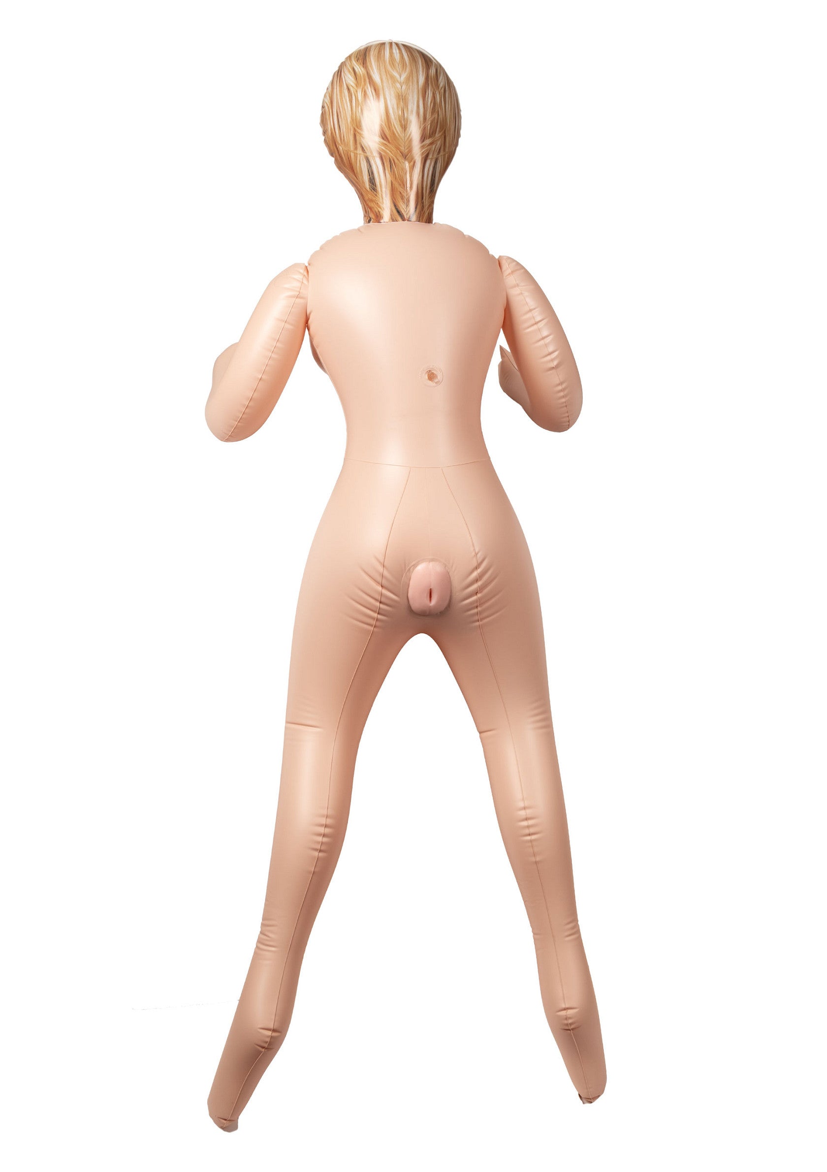 Poupée gonflable adulte pour enterrement de vie de garçon. Amusez-vous avec cet accessoire coquin !; Opblaasbare sekspop voor vrijgezellenfeest. Veel plezier met dit ondeugende accessoire!; Inflatable novelty doll for stag parties. Have a laugh with this naughty accessory!
