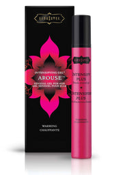 Kama Sutra Arouse intensifiant gel pour elle. Réchauffant pour plus de plaisir.; Kama Sutra Arouse intensiverende gel voor haar. Verwarmend voor meer plezier.; Kama Sutra Arouse intensifying gel for her. Warming for increased pleasure.