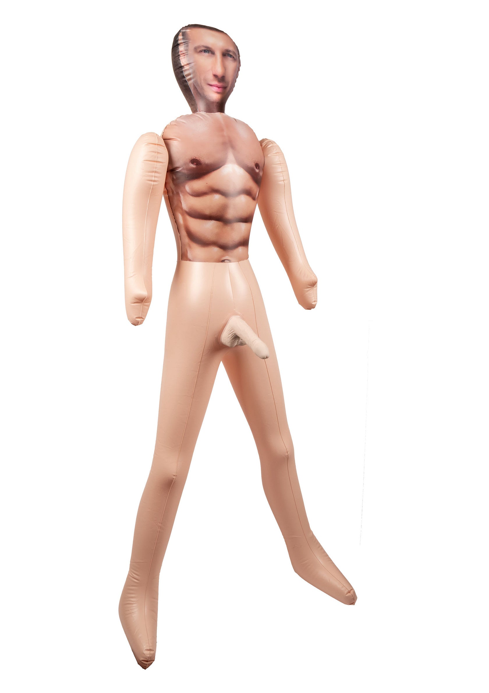 Poupée gonflable homme, un cadeau original et drôle pour les enterrements de vie de jeune fille ou les fêtes entre amis.; Opblaasbare man pop, een leuk en origineel cadeau voor vrijgezellenfeesten of een party met vrienden.; Inflatable man doll, a funny and original gift for bachelorette parties or parties with friends.