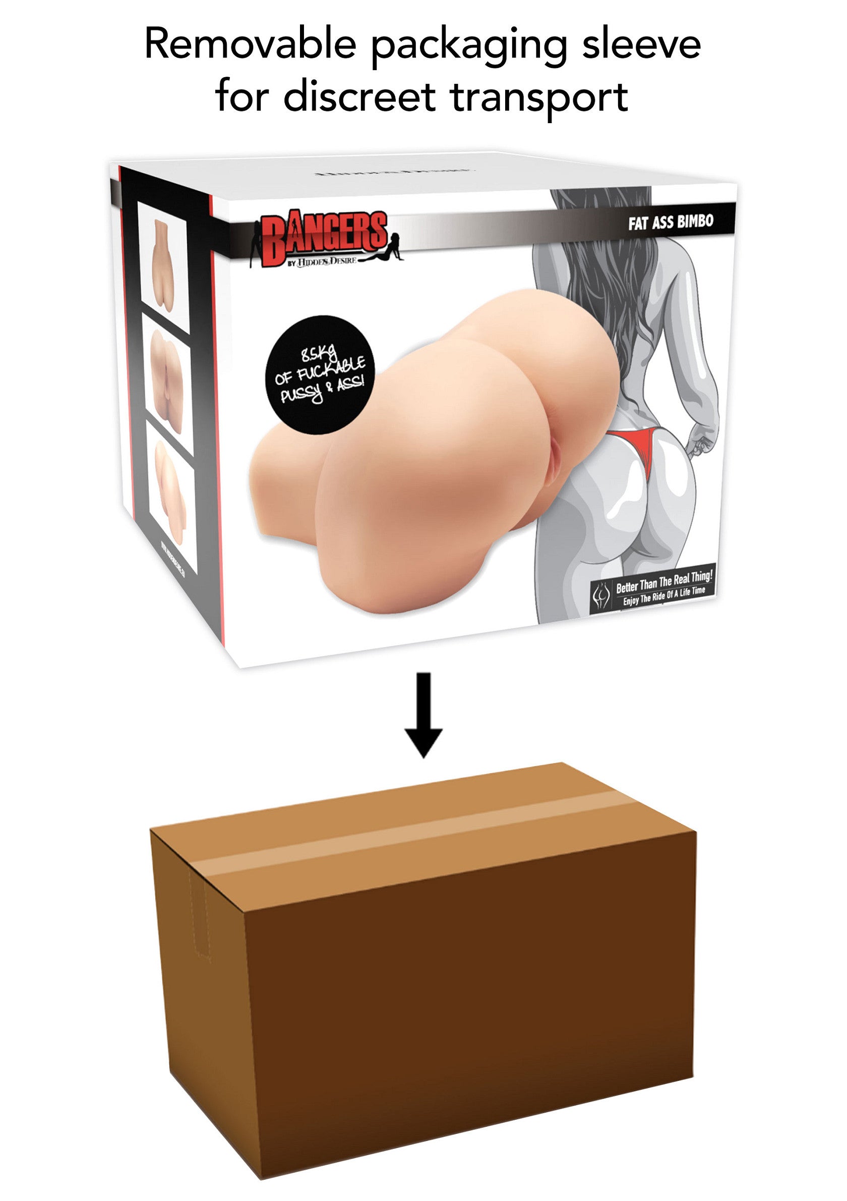 Hidden Desire Fat Ass Bimbo 8.5 kg