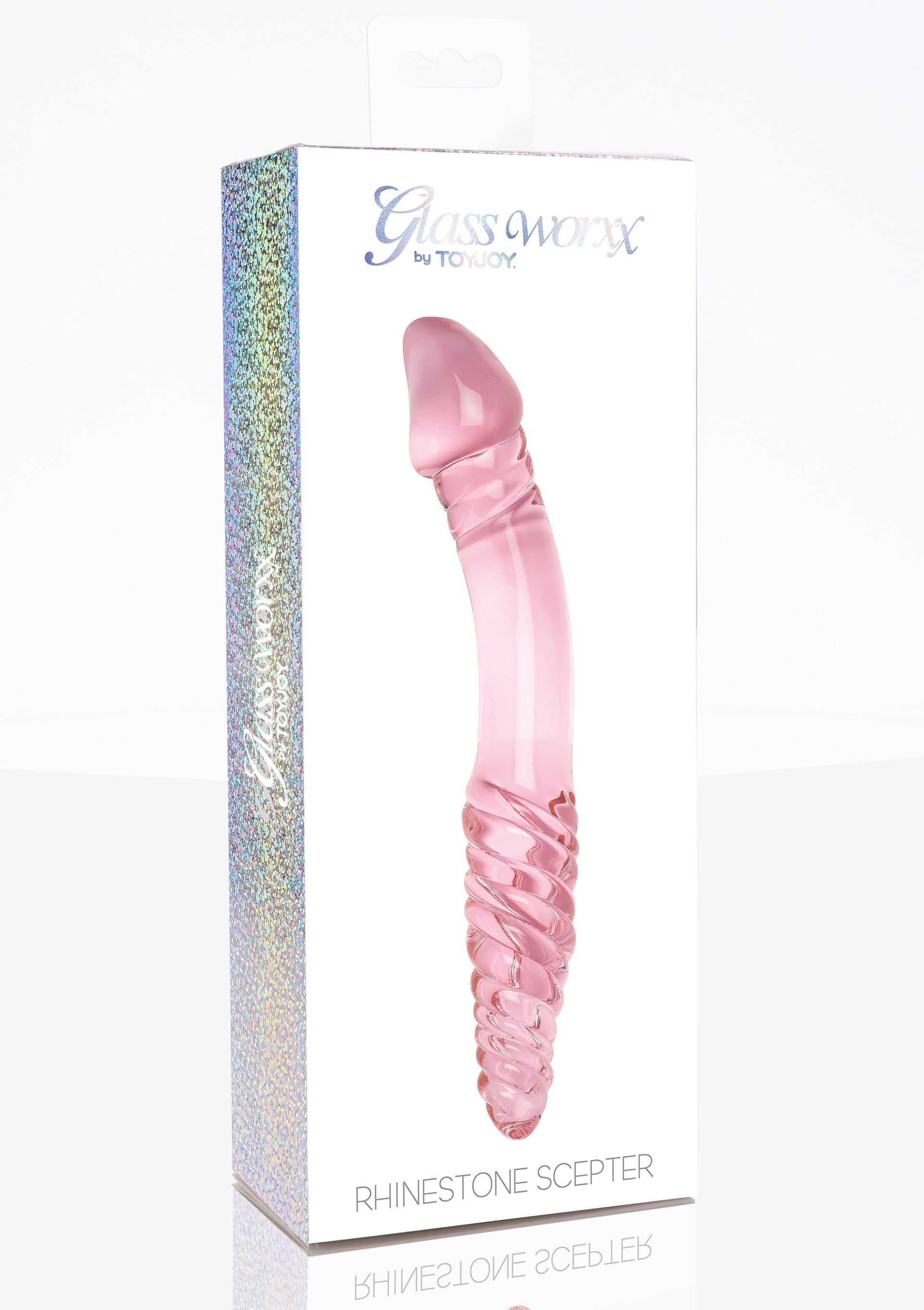 Glassworxx Rhinestone Scepter - plaisir élégant et luxueux. Découvrez le summum de la sensualité.; Glassworxx Rhinestone Scepter - elegant en luxueus genot. Ontdek de ultieme sensualiteit.; Glassworxx Rhinestone Scepter - elegant, luxurious pleasure. Experience ultimate sensuality.
