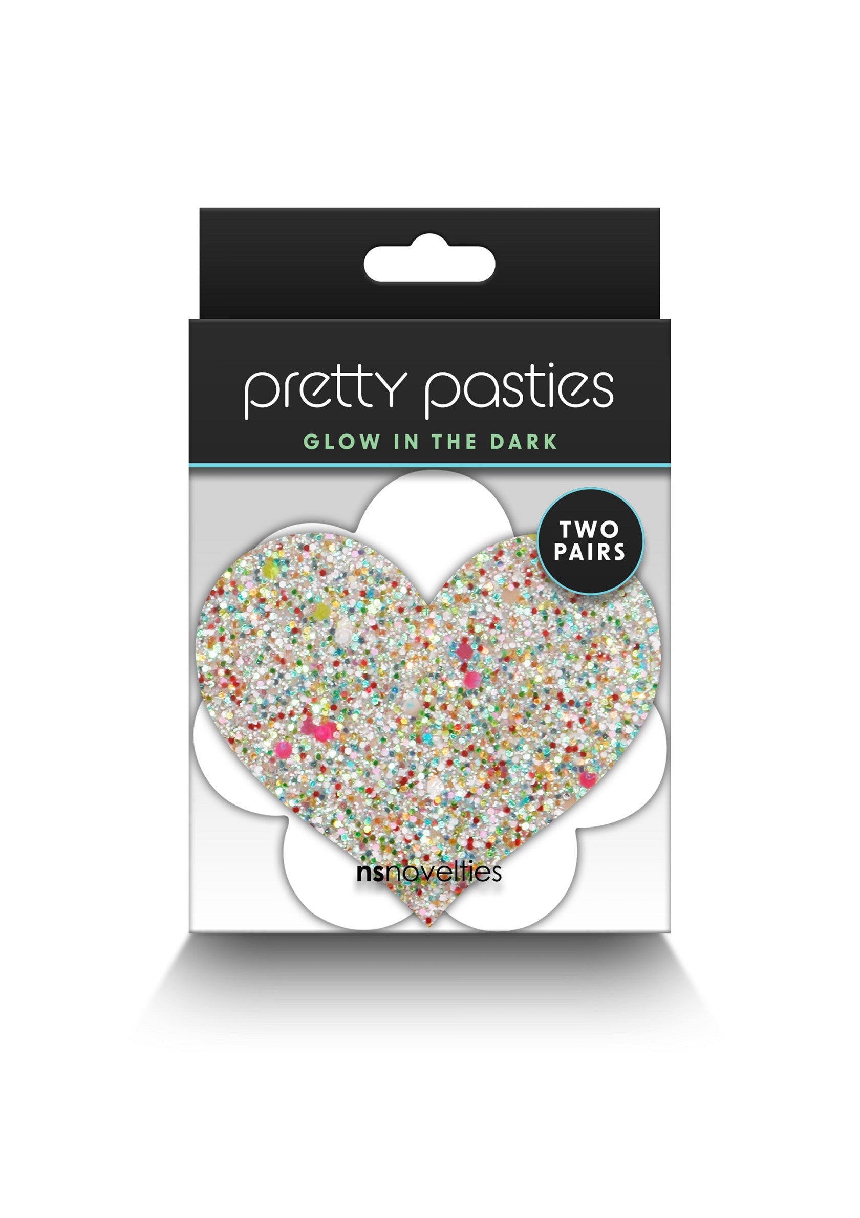 NS Novelties Pasties Heart & Flower 2 Pair