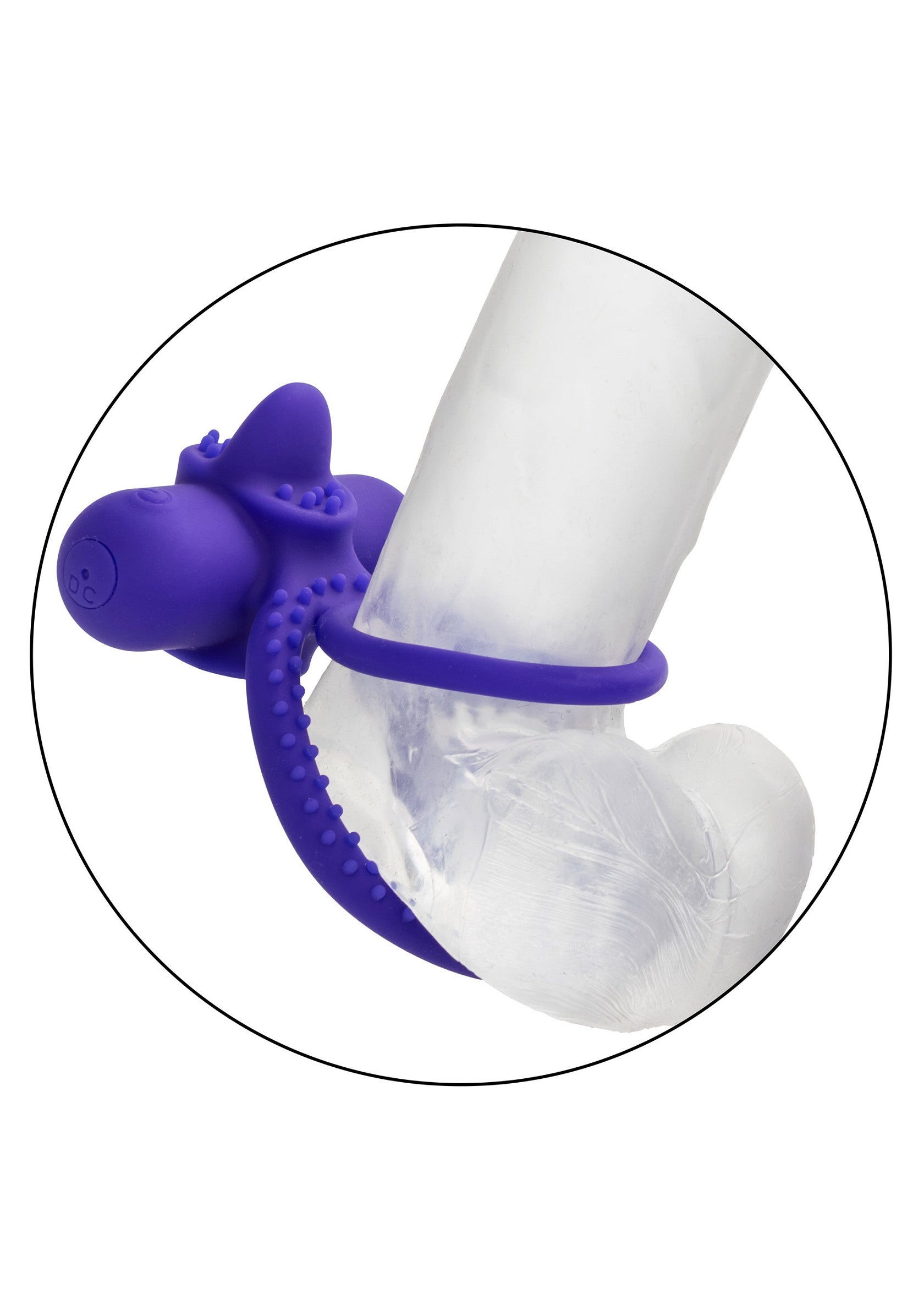 Anneau pénien violet en forme de poulpe pour plus de plaisir. Achetez maintenant !; Paarse penisring in de vorm van een octopus voor extra plezier. Koop nu!; Purple octopus-shaped penis ring for extra pleasure. Buy now!