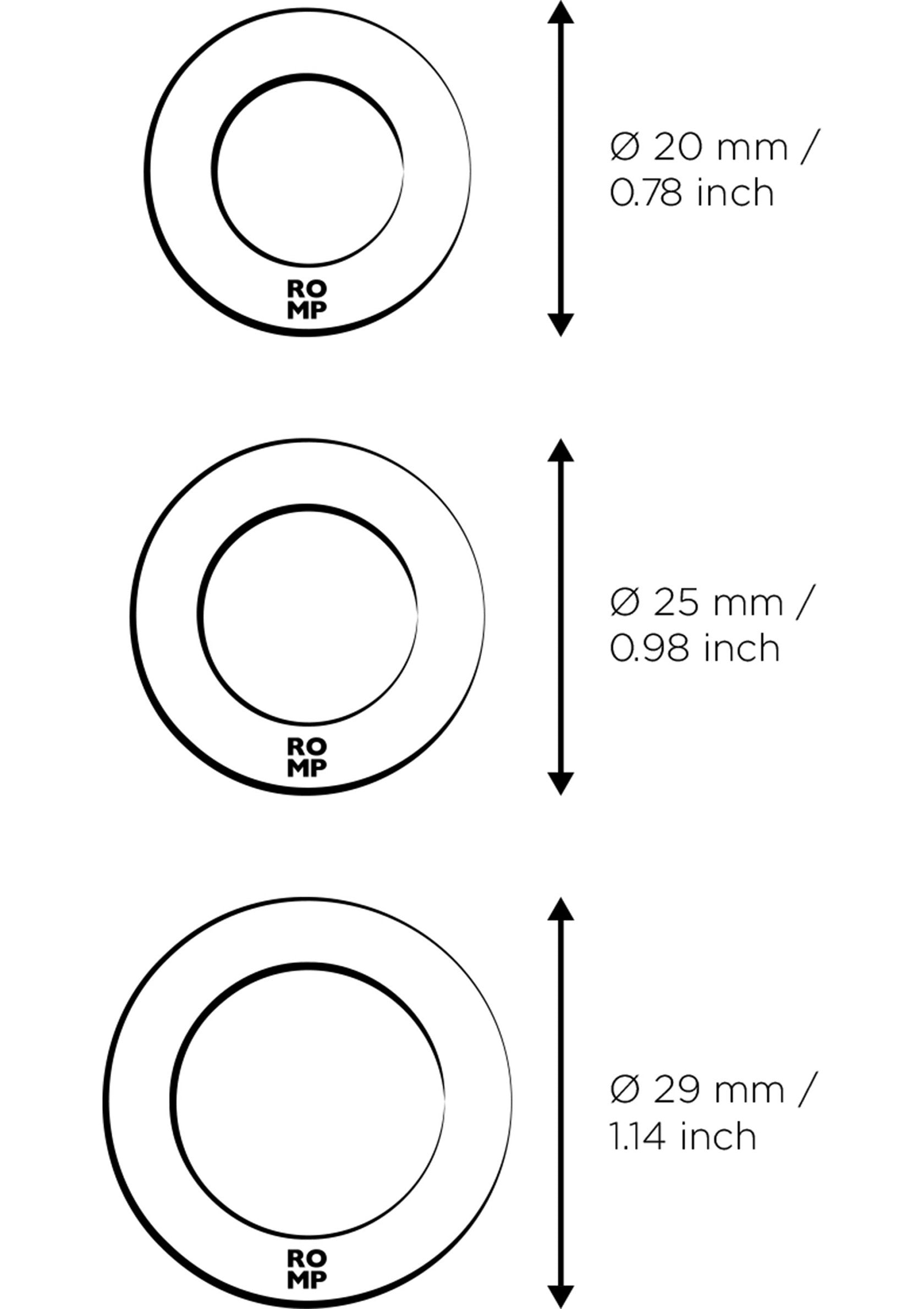 Rondelles de différentes tailles : 20 mm, 25 mm et 29 mm. Idéal pour vos projets de bricolage.; Ringen in verschillende maten: 20 mm, 25 mm en 29 mm. Ideaal voor uw doe-het-zelfprojecten.; Rings in different sizes: 20 mm, 25 mm and 29 mm. Perfect for your DIY projects.