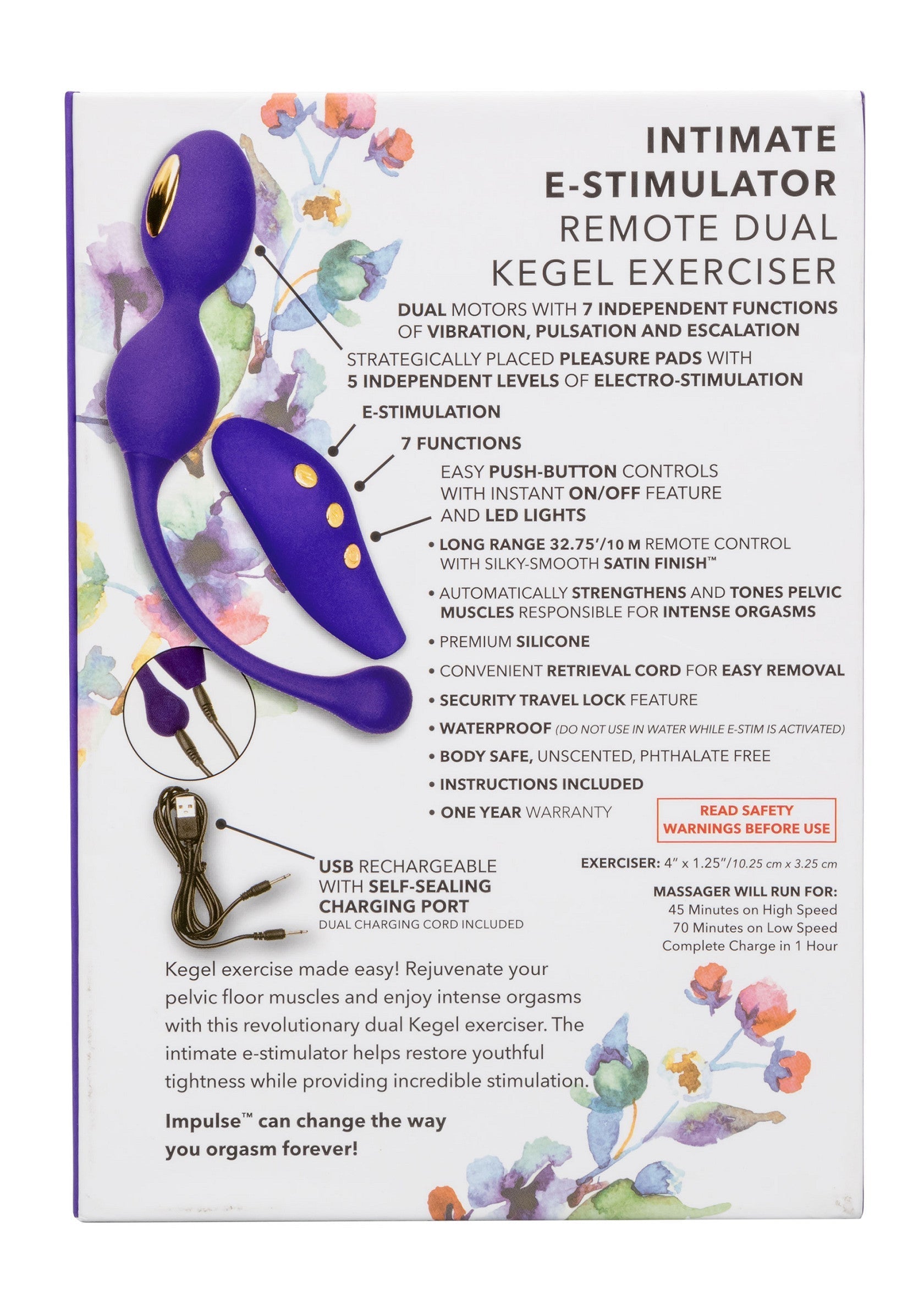 CalExotics Estim Dual Kegel Exerciser