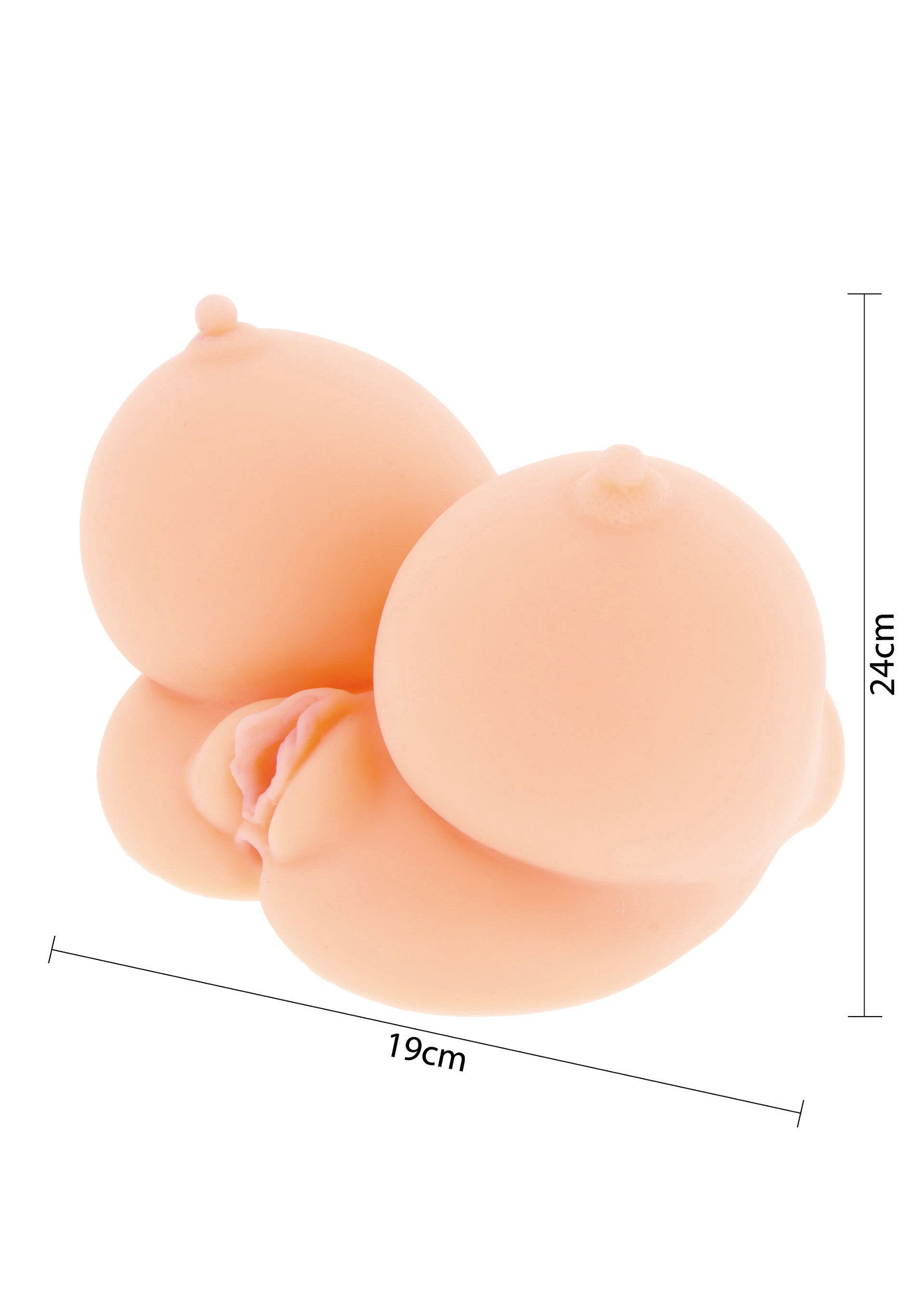 Poupée sexuelle réaliste avec mesures de 19cm x 24cm. Plaisir garanti !; Realistische sekspop met afmetingen 19cm x 24cm. Gegarandeerd plezier!; Realistic sex doll with dimensions 19cm x 24cm. Guaranteed fun!
