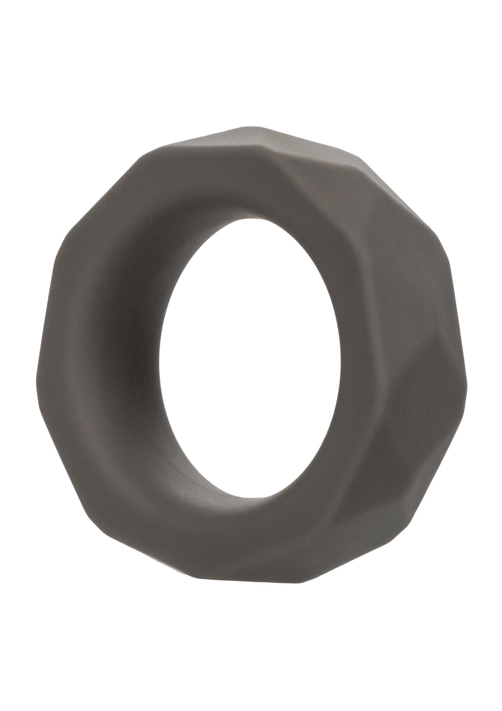 Anneau texturé gris. Accessoire polyvalent et moderne pour toutes vos envies !; Grijze, getextureerde ring. Veelzijdig en modern accessoire voor al uw wensen!; Gray textured ring. Versatile and modern accessory for all your desires!