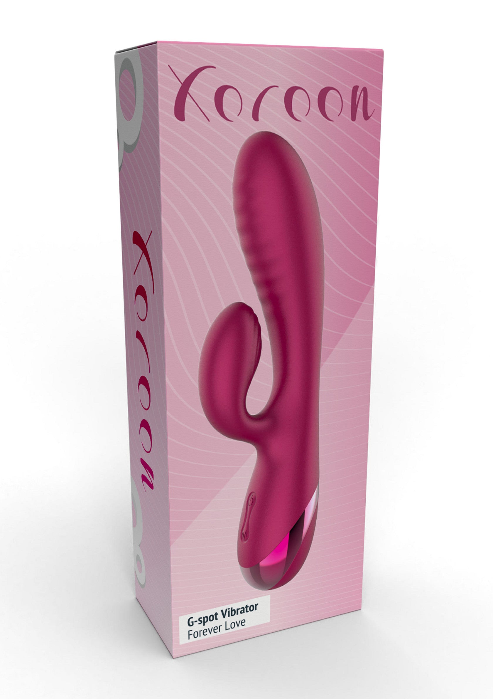 Vibrateur G-spot Xoroon 'Forever Love' pour le plaisir féminin. Découvrez le luxe et l'intimité avec cet objet de désir.; Xoroon 'Forever Love' G-spot vibrator voor vrouwelijk genot. Ontdek luxe en intimiteit met dit begeerlijke object.; Xoroon 'Forever Love' G-spot vibrator for feminine pleasure. Discover luxury and intimacy with this object of desire.