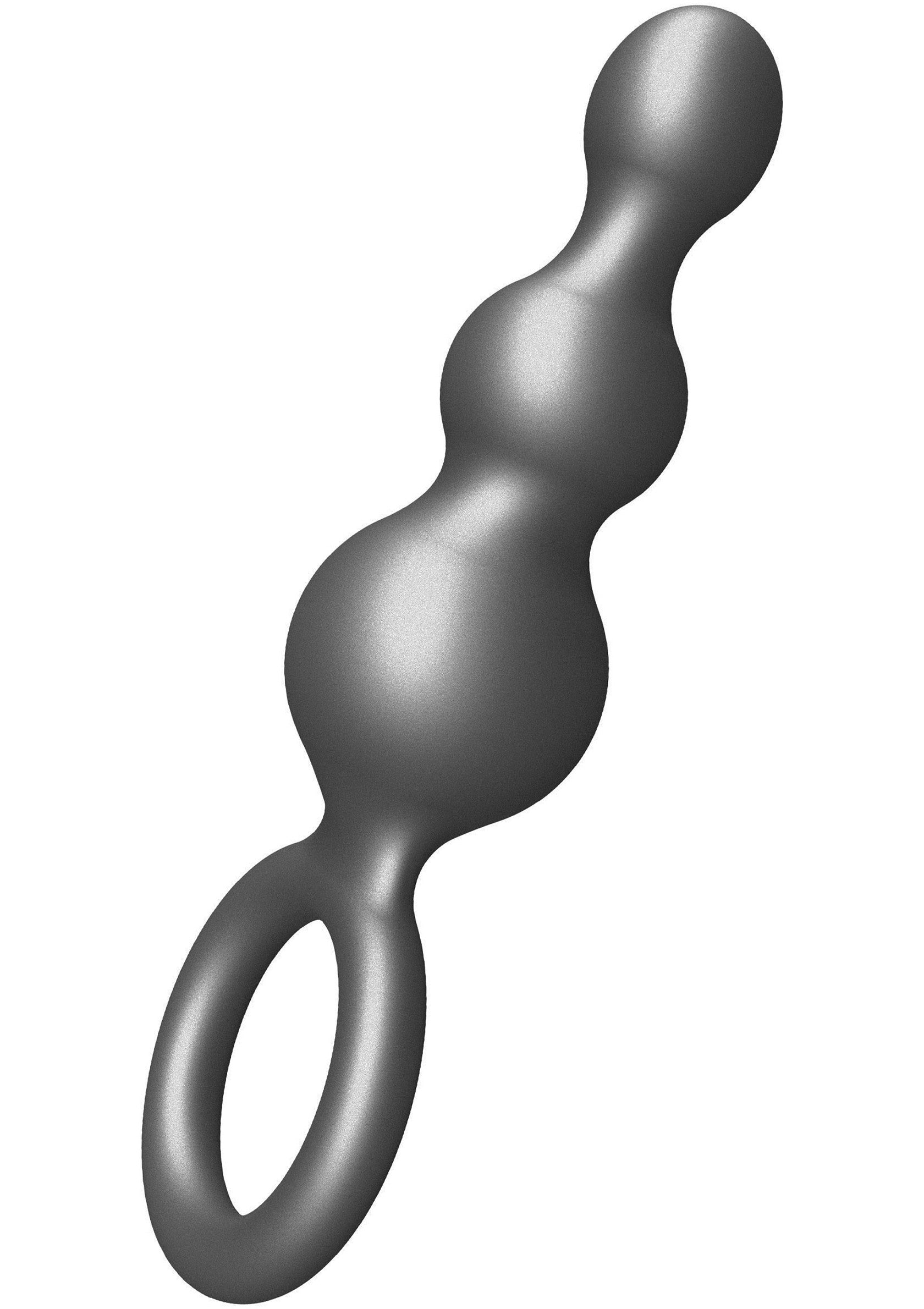 Plug anal à billes métallique pour le plaisir, en vente dans notre boutique.; Metalen anale buttplug met ballen voor plezier, te koop in onze winkel.; Metal beaded butt plug for pleasure, available in our shop.