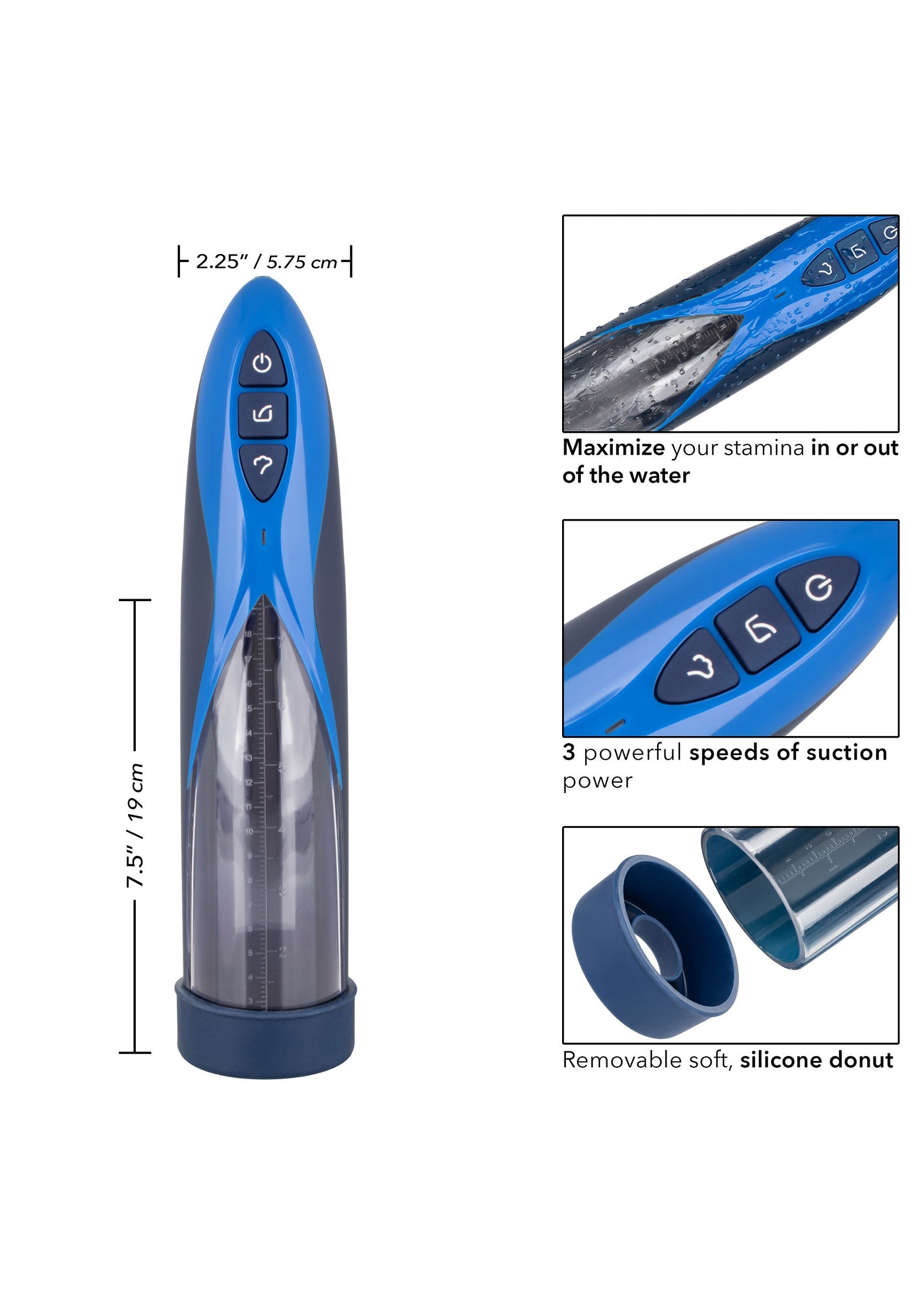 CalExotics Rechargeable Waterproof Pump
