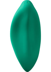 Vibromasseur incurvé vert d'eau pour le plaisir féminin. Découvrez le plaisir personnalisé avec cet accessoire élégant.; Watergroene, gebogen vibrator voor vrouwelijk genot. Ontdek gepersonaliseerd plezier met dit stijlvolle accessoire.; Teal, curved vibrator for female pleasure. Discover personalized enjoyment with this sleek accessory.