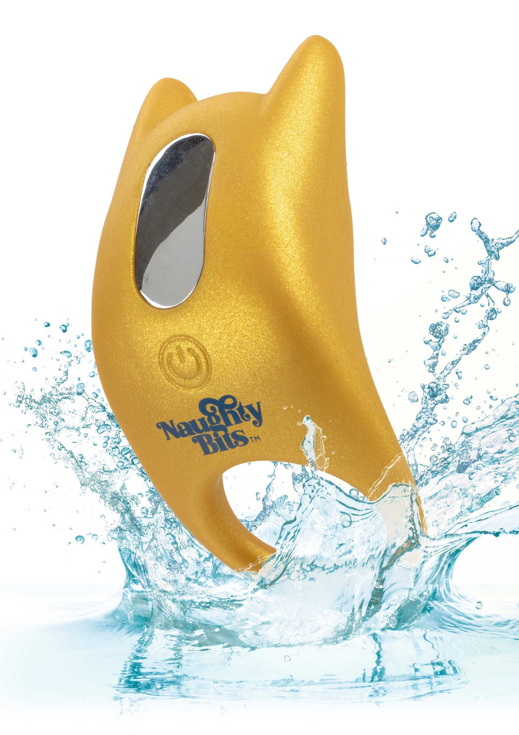 Masseur clitoridien étanche doré, stimulant les zones érogènes avec style et discrétion.; Gouden waterdichte clitorismassager, stimuleert erogene zones met stijl en discretie.; Gold waterproof clitoral massager, stimulates erogenous zones with style and discretion.
