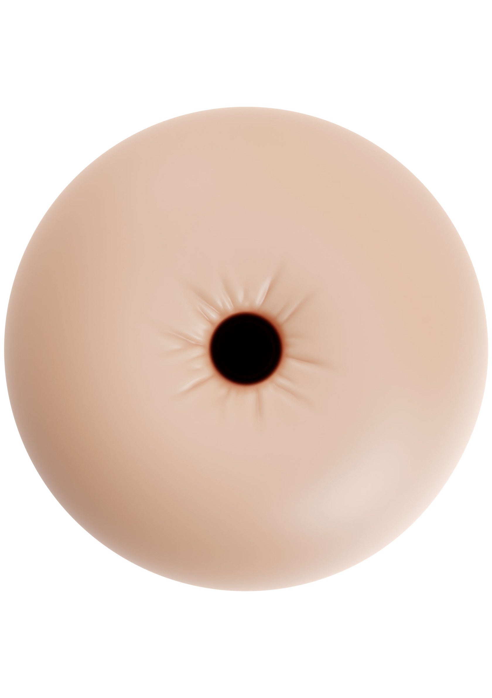 Coussin beige rond avec un trou au centre, parfait pour le confort et le soutien.; Rond beige kussen met gat in het midden, perfect voor comfort en ondersteuning.; Round beige cushion with hole in the center, perfect for comfort and support.