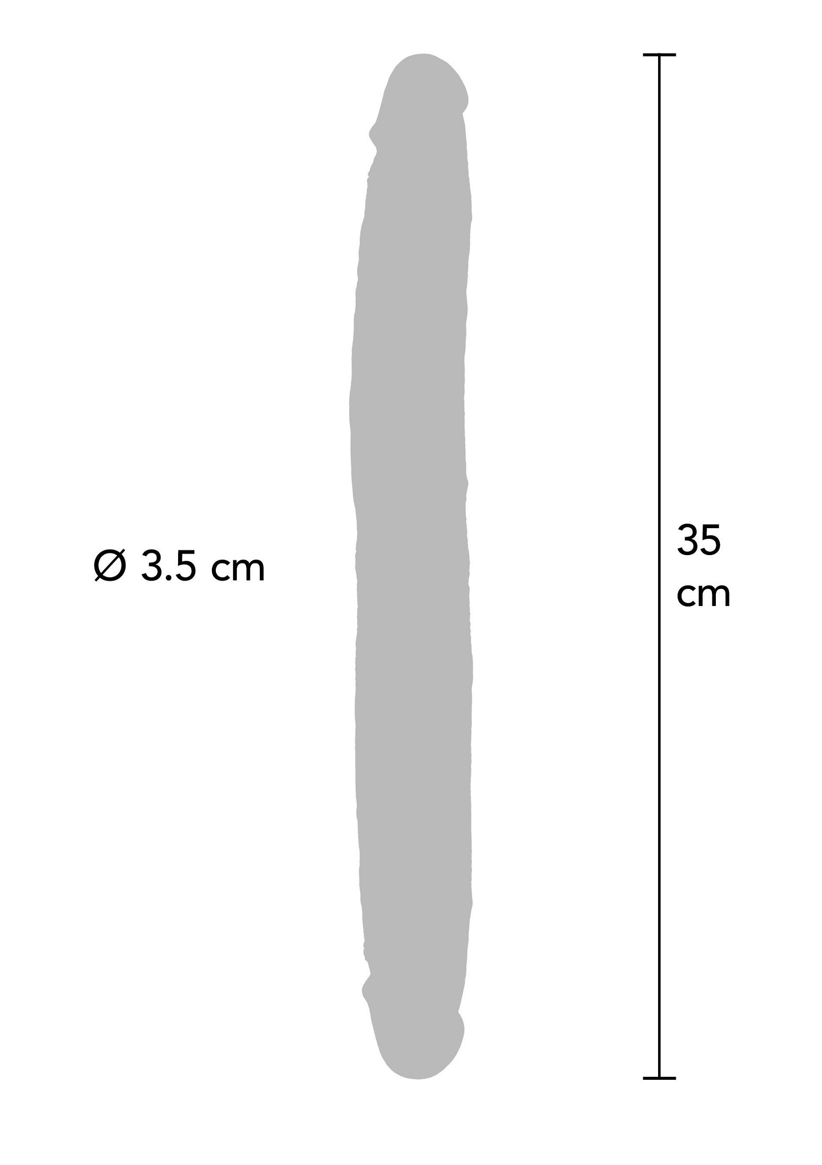 ToyJoy Foreskin Double Dong Silicone 35 cm