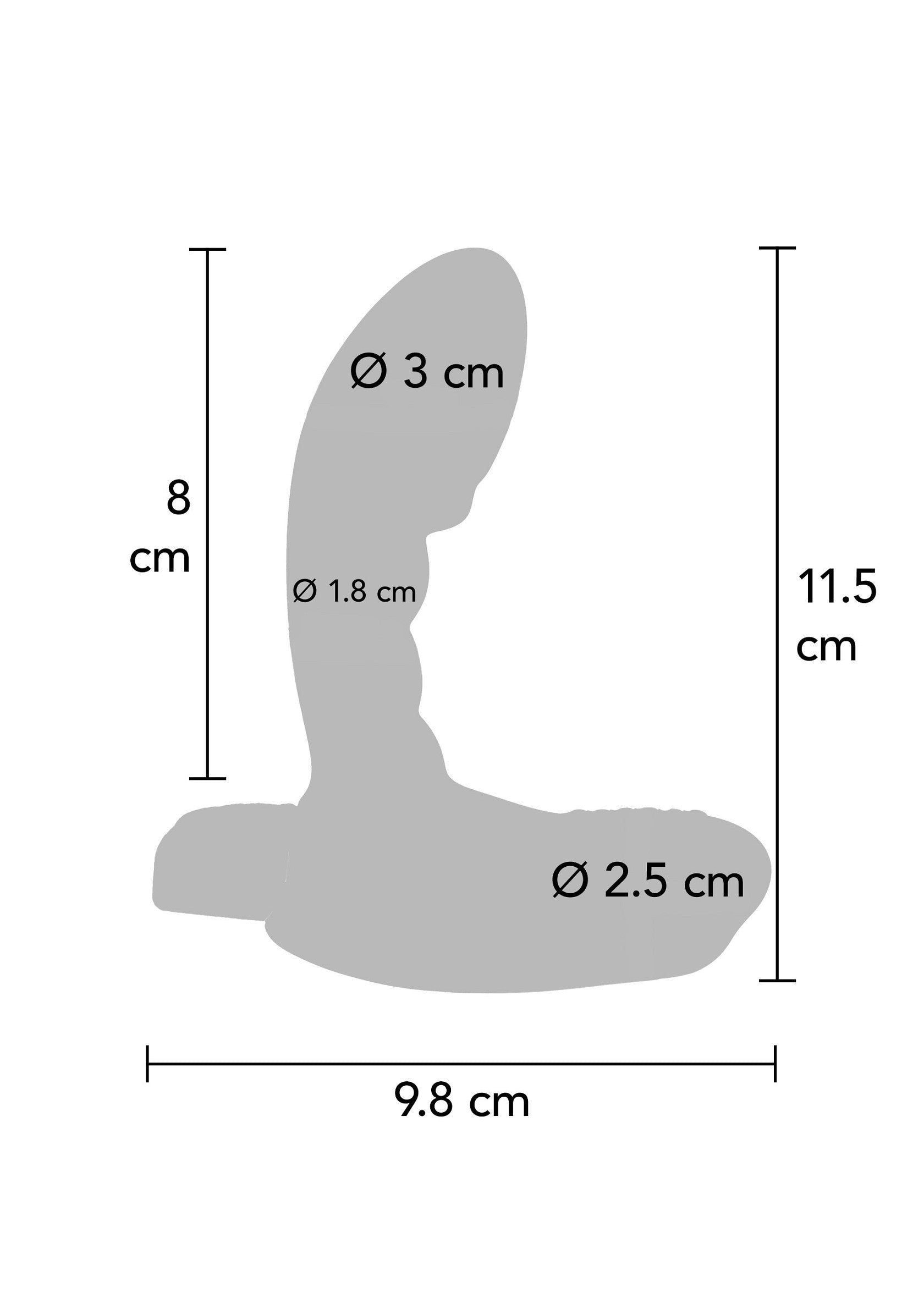 ToyJoy The Heroic P-Spot Buttplug