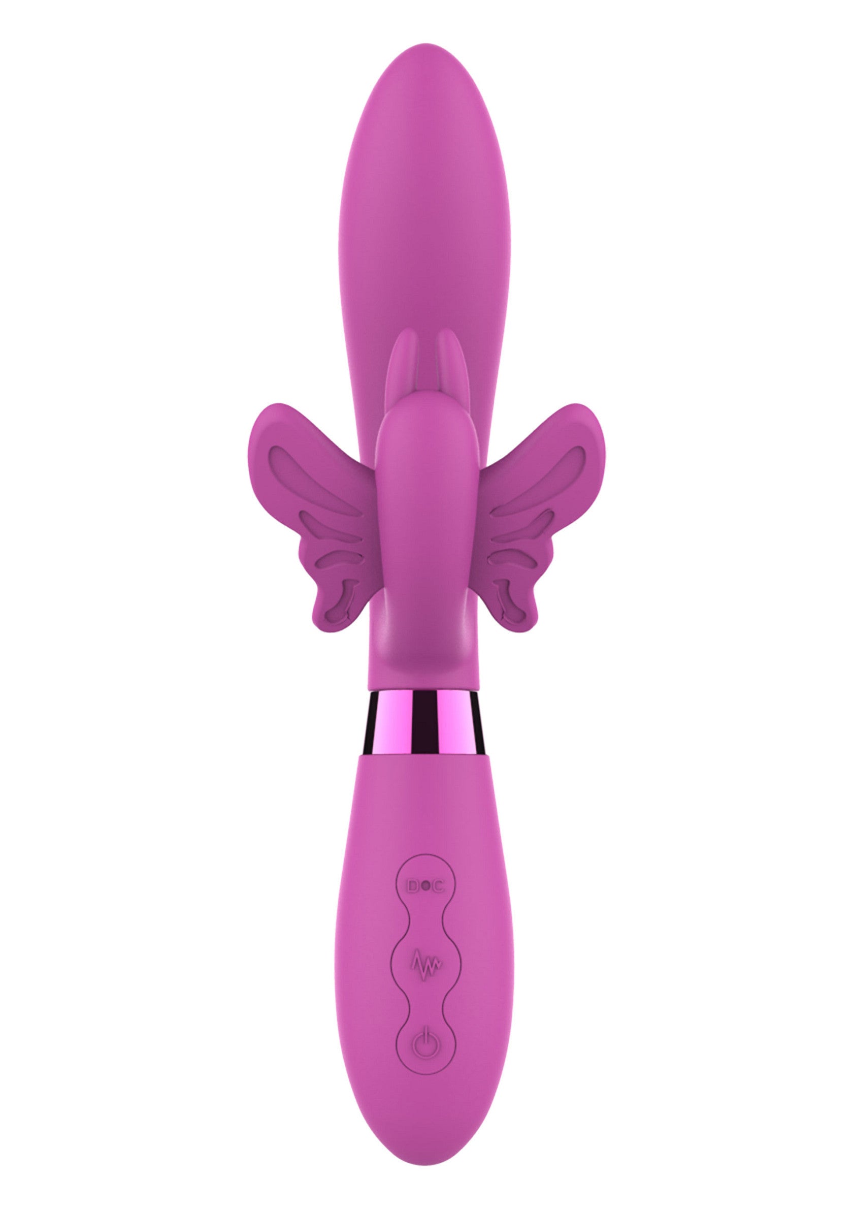 Vibromasseur rose avec ailes décoratives. Plaisir intense garanti! ✨; Roze vibrator met decoratieve vleugels. Gegarandeerd intens genot! ✨; Pink vibrator with decorative wings. Guaranteed intense pleasure! ✨