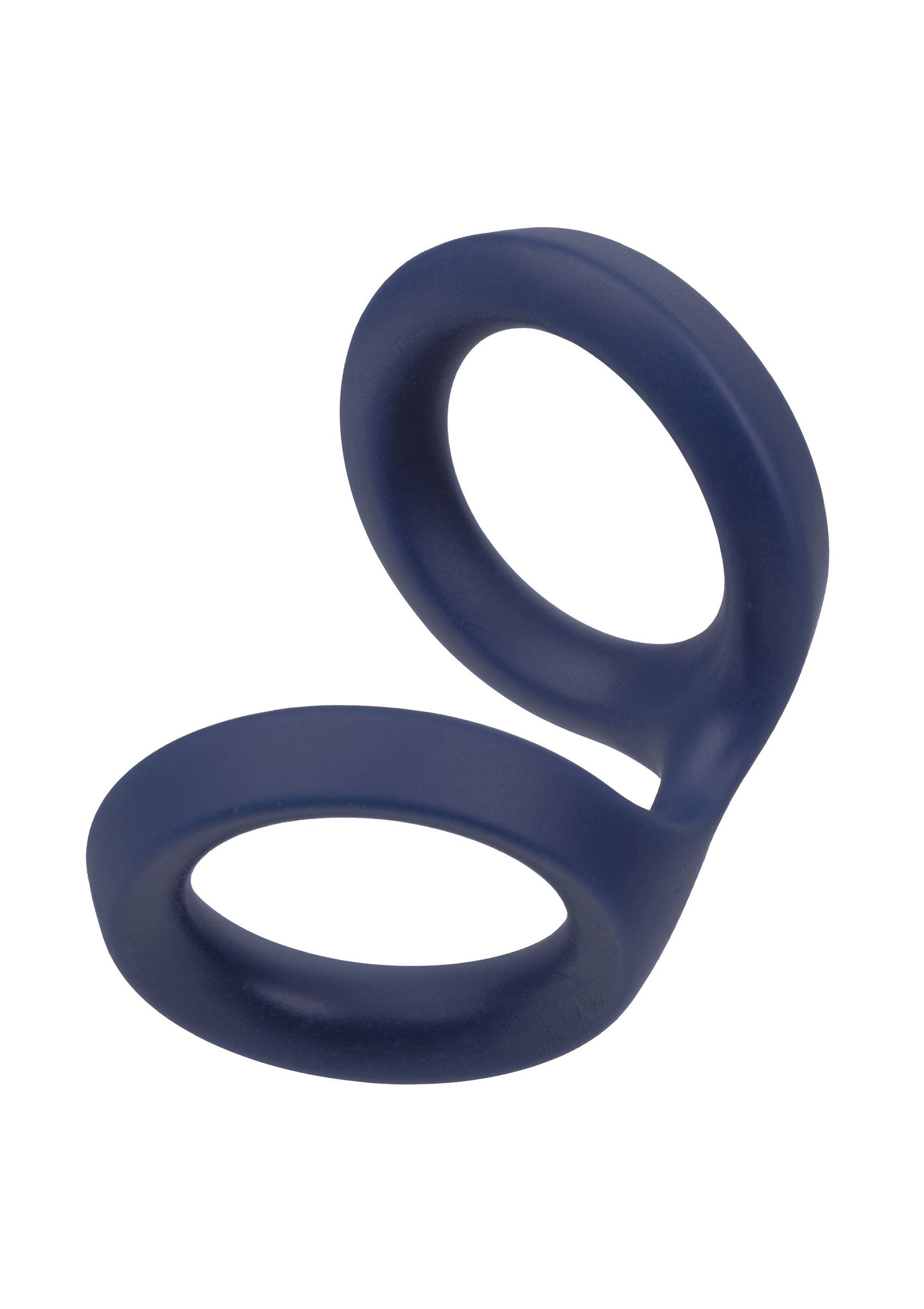 Anneau de pénis en silicone bleu pour une endurance accrue et un plaisir intense.; Blauwe siliconen penisring voor meer uithoudingsvermogen en intens genot.; Blue silicone cock ring for enhanced stamina and intense pleasure.