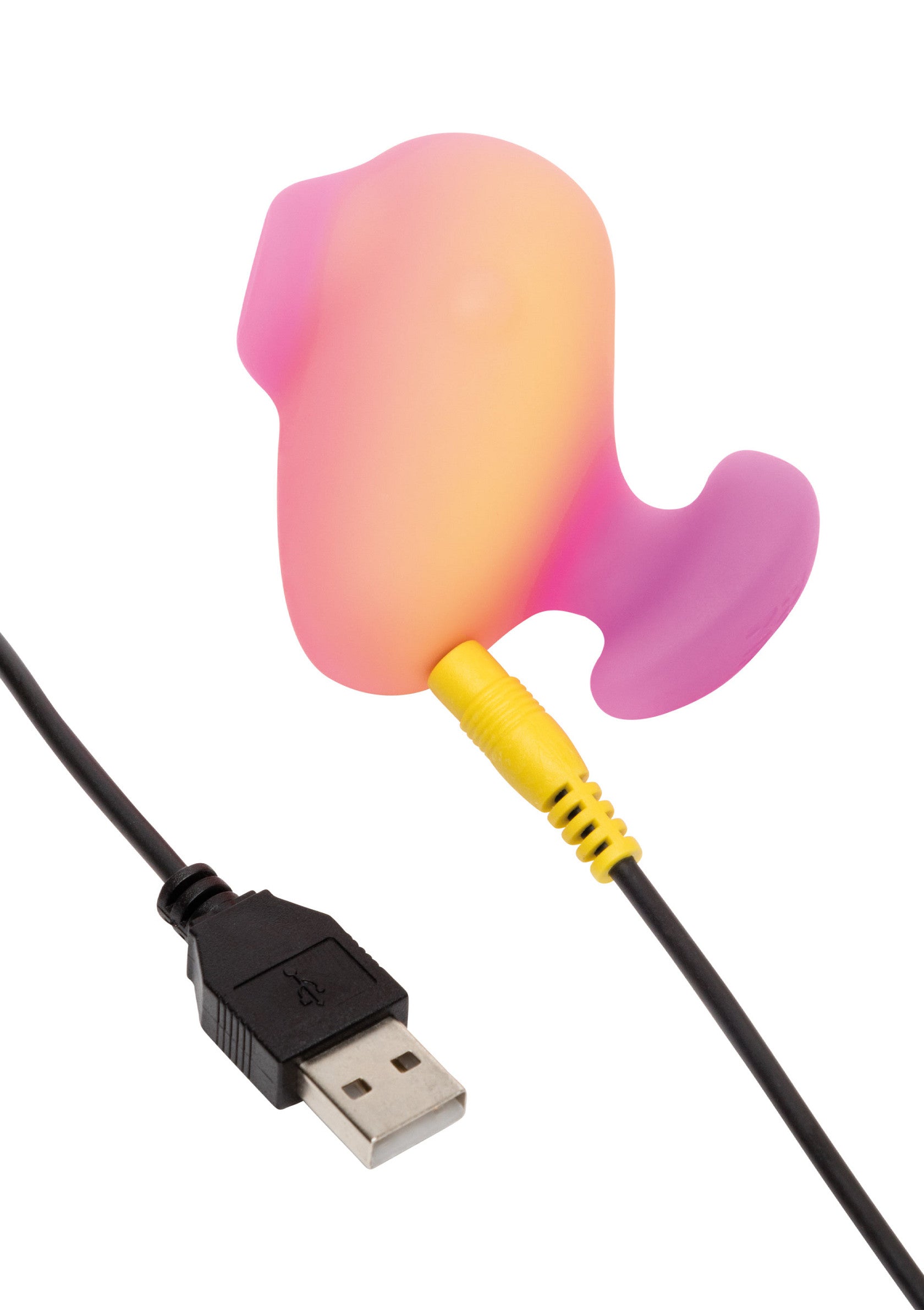 Masseur personnel rose et orange rechargeable par USB pour des moments de plaisir intense et relaxant.; Roze en oranje USB-oplaadbare persoonlijke stimulator voor intense en ontspannende pleziermomenten.; Pink and orange USB-rechargeable personal massager for intense and relaxing pleasure moments.