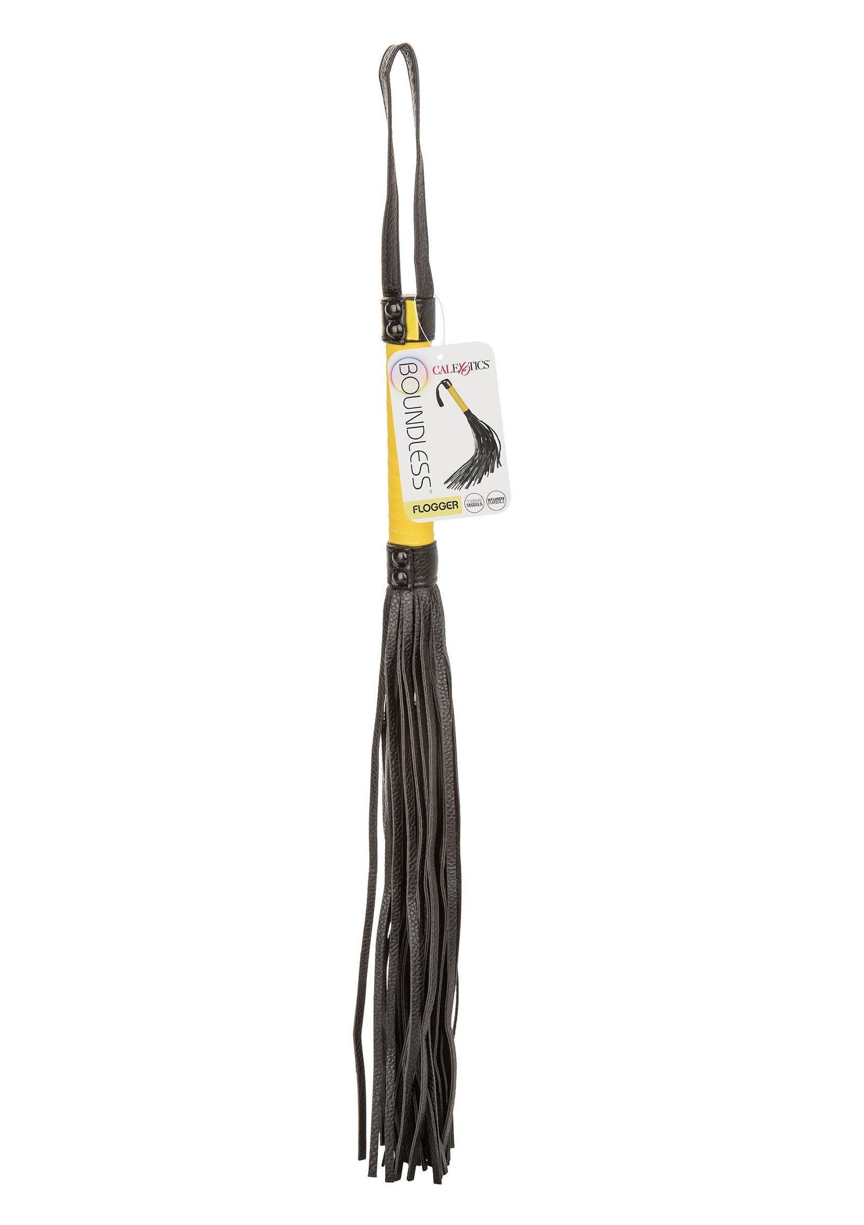 Cravache Boundless pour jeux de rôle. Accessoire coquin pour adultes.; Boundless Flogger voor rollenspellen. Stoute accessoire voor volwassenen.; Boundless Flogger for role play. Naughty adult accessory.