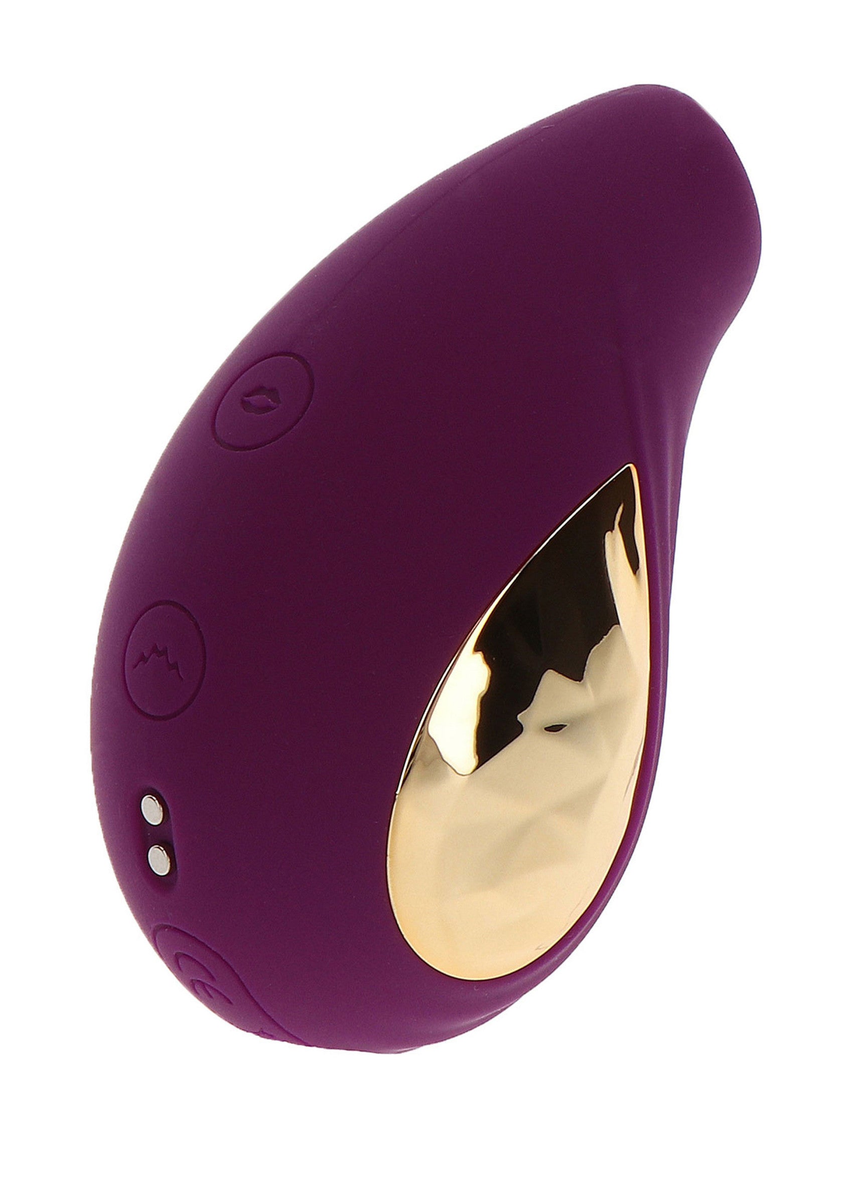 Vibromasseur clitoridien violet et or pour le plaisir féminin. Découvrez des sensations intenses et un luxe inégalé.; Paarse en gouden clitorisstimulator voor vrouwelijk genot. Ervaar intense sensaties en ongeëvenaarde luxe.; Purple and gold clitoral stimulator for female pleasure. Experience intense sensations and unparalleled luxury.
