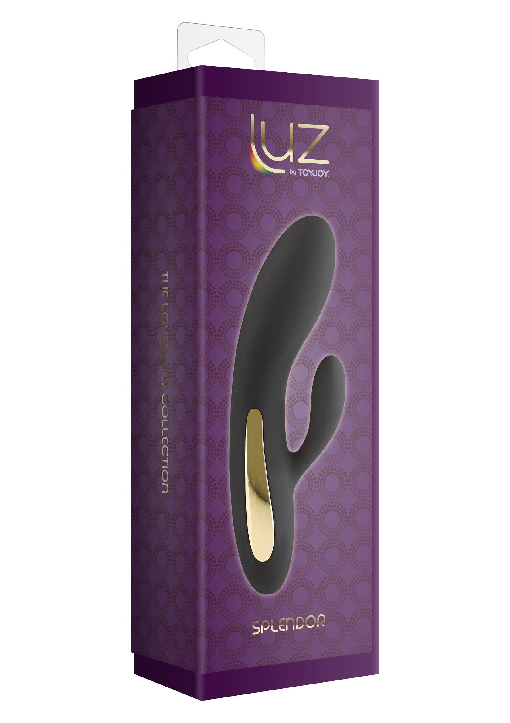 Luz Splendor by ToyJoy: un vibromasseur élégant pour une expérience sensuelle et intense.; Luz Splendor by ToyJoy: een elegante vibrator voor een sensuele en intense ervaring.; Luz Splendor by ToyJoy: an elegant vibrator for a sensual and intense experience.