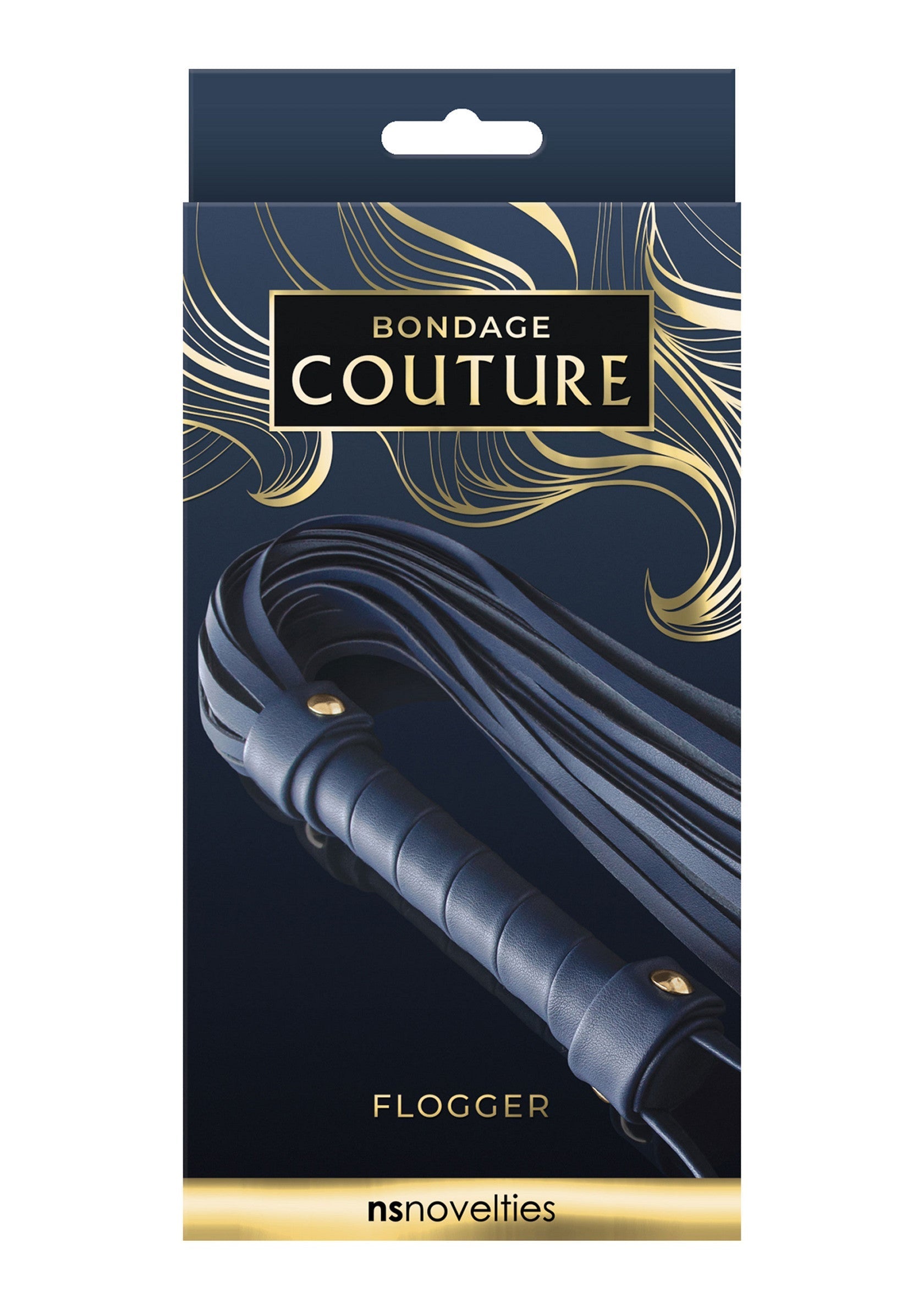 Cravache Bondage Couture pour jeux de rôle adultes. Explorez le plaisir avec cet accessoire sensuel et raffiné.; Bondage Couture Flogger voor volwassen rollenspellen. Ontdek plezier met dit sensuele en verfijnde accessoire.; Bondage Couture flogger for adult roleplay. Explore pleasure with this sensual & refined accessory.