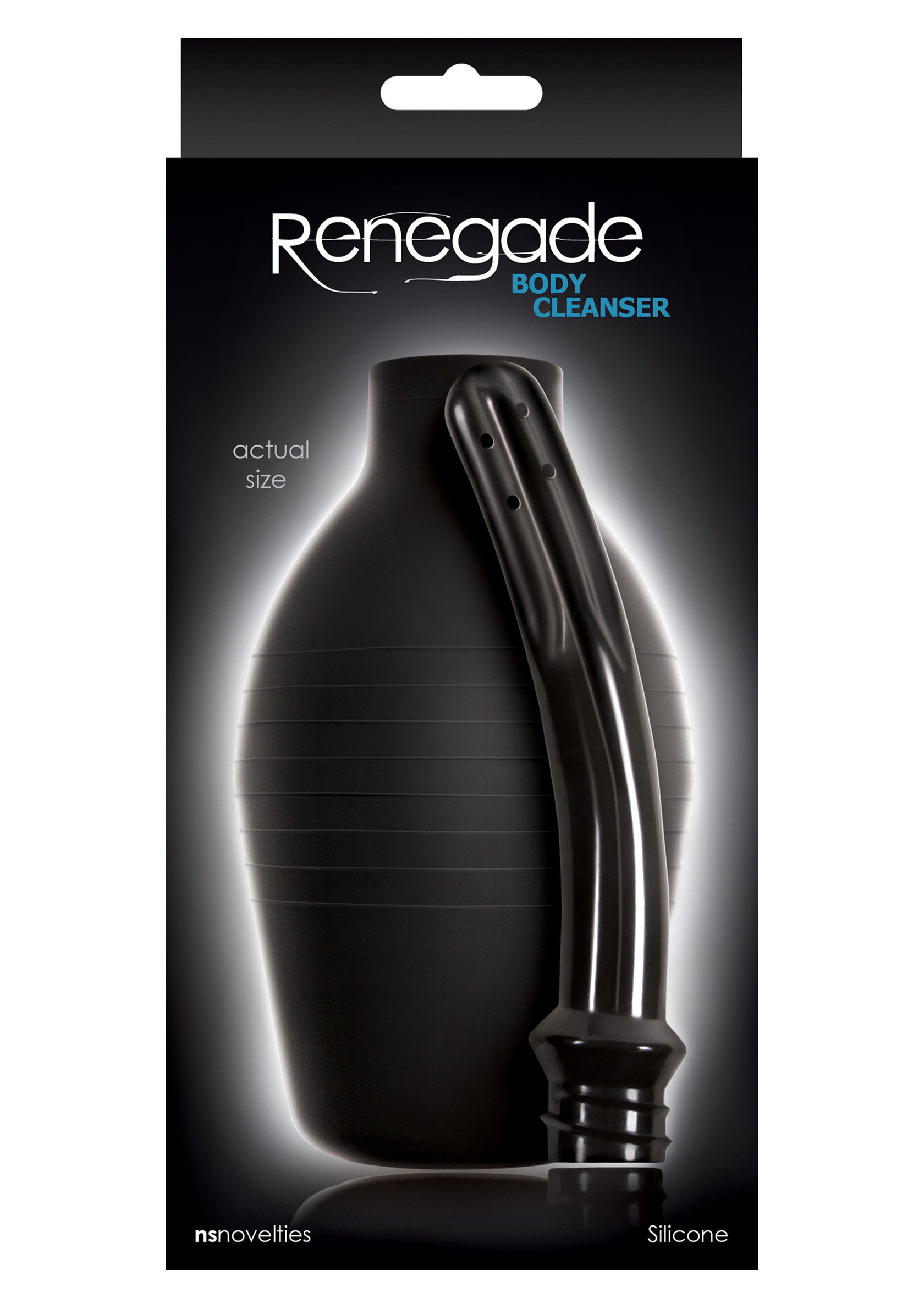 Renegade Body Cleanser, un accessoire intime pour une hygiène optimale. En silicone doux, taille réelle.; Renegade Body Cleanser, een intiem accessoire voor optimale hygiëne. Gemaakt van zachte siliconen, ware grootte.; Renegade Body Cleanser, an intimate accessory for optimal hygiene. Made of soft silicone, actual size.