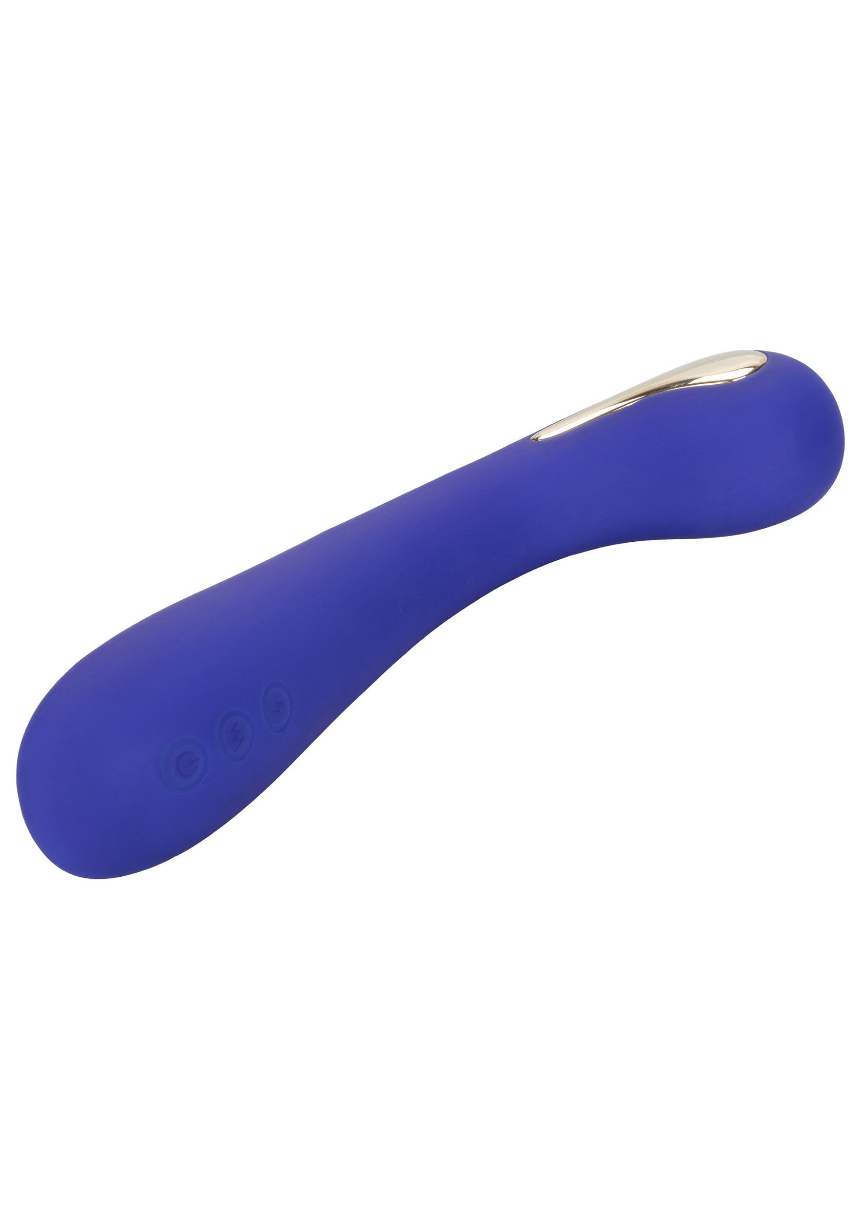 Masseur vibrant bleu pour le plaisir personnel. Design élégant et discret.; Blauwe vibrerende stimulator voor persoonlijk genot. Strak en discreet ontwerp.; Blue vibrating massager for personal pleasure. Sleek and discreet design.
