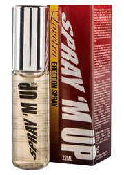 Spray érectile LaWellra Spray'M Up. Spray stimulant pour des érections plus fortes et durables. Contenance : 22ml.; LaWellra Spray'M Up erectiespray. Stimulerende spray voor sterkere en langdurige erecties. Inhoud: 22ml.; LaWellra Spray'M Up erection spray. Stimulating spray for stronger and longer-lasting erections. Volume: 22ml.