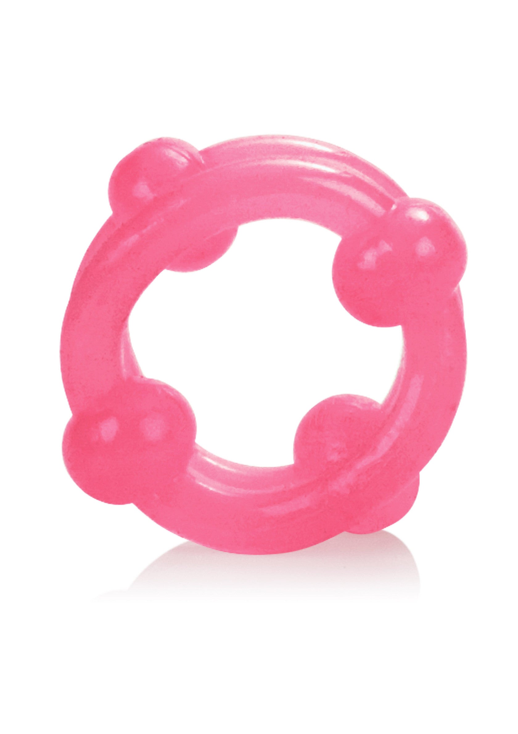 Anneau pénien vibrant rose. Stimulez et intensifiez le plaisir avec cet accessoire coquin.; Roze vibrerende penisring. Stimuleer en versterk het genot met dit ondeugende accessoire.; Pink vibrating cock ring. Stimulate and intensify pleasure with this naughty accessory.