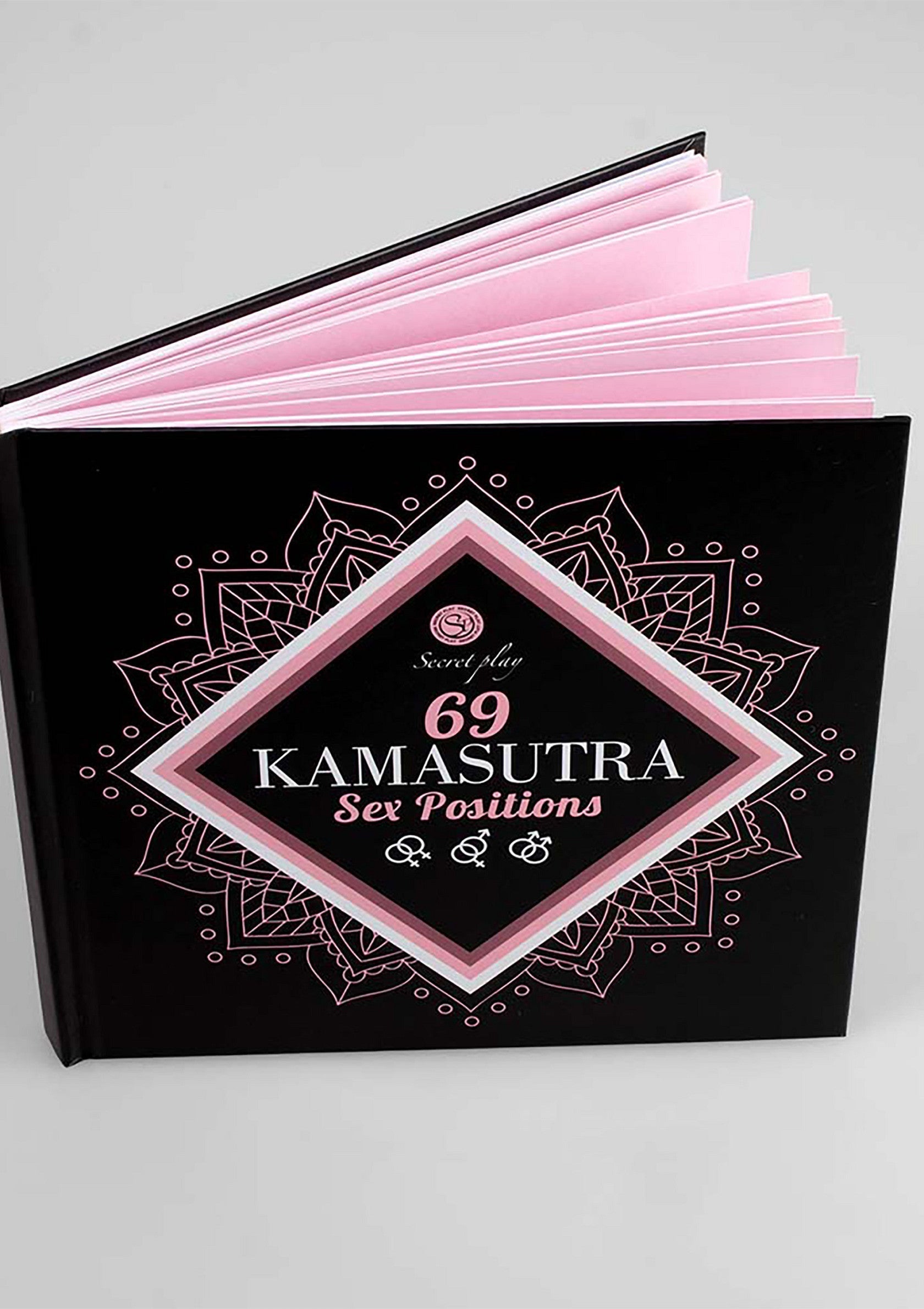 Livre Kamasutra avec 69 positions sexuelles pour adultes. Idéal pour pimenter votre vie amoureuse.; Kamasutra-boek met 69 seksuele posities voor volwassenen. Ideaal om je liefdesleven op te fleuren.; Kamasutra book with 69 adult sex positions. Great for spicing up your love life.
