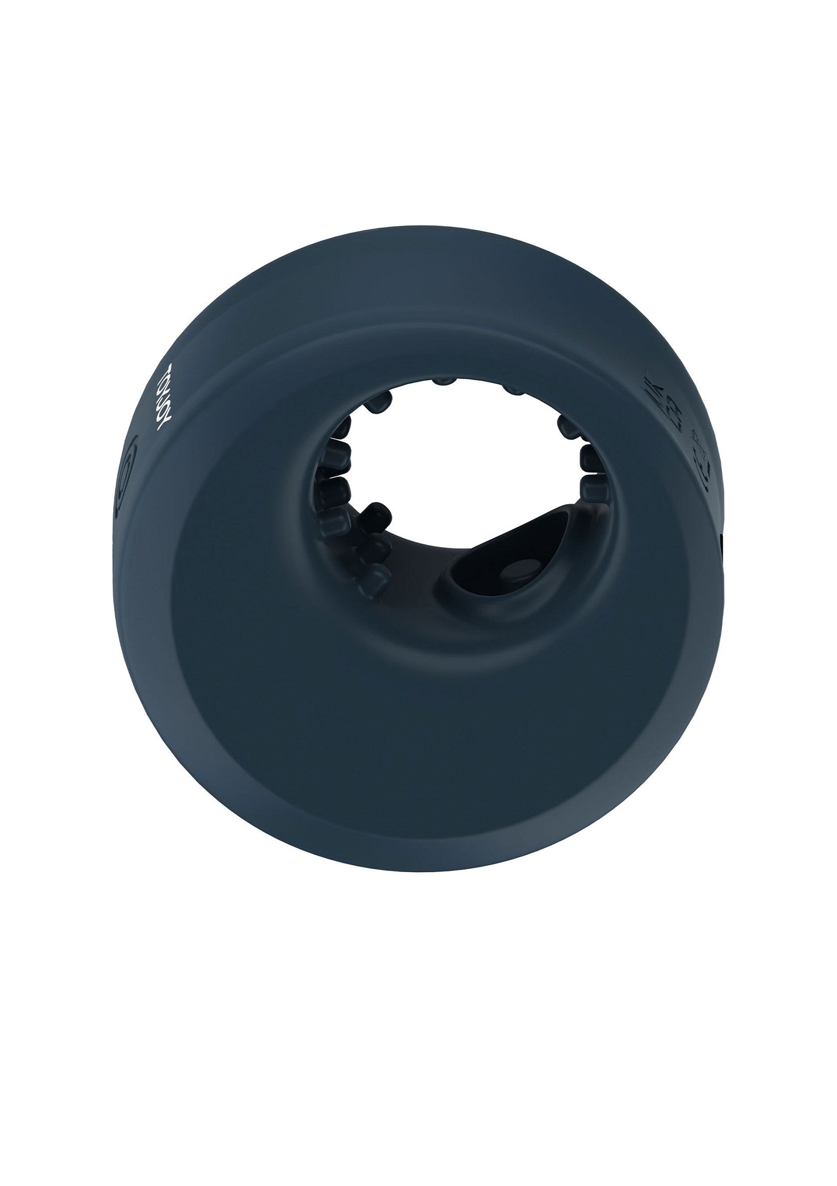 Diffuseur de sèche-cheveux universel bleu marine pour des boucles définies et sans frisottis.; Marineblauwe universele föhndiffuser voor gedefinieerde krullen zonder pluis.; Navy universal hair dryer diffuser for defined, frizz-free curls.