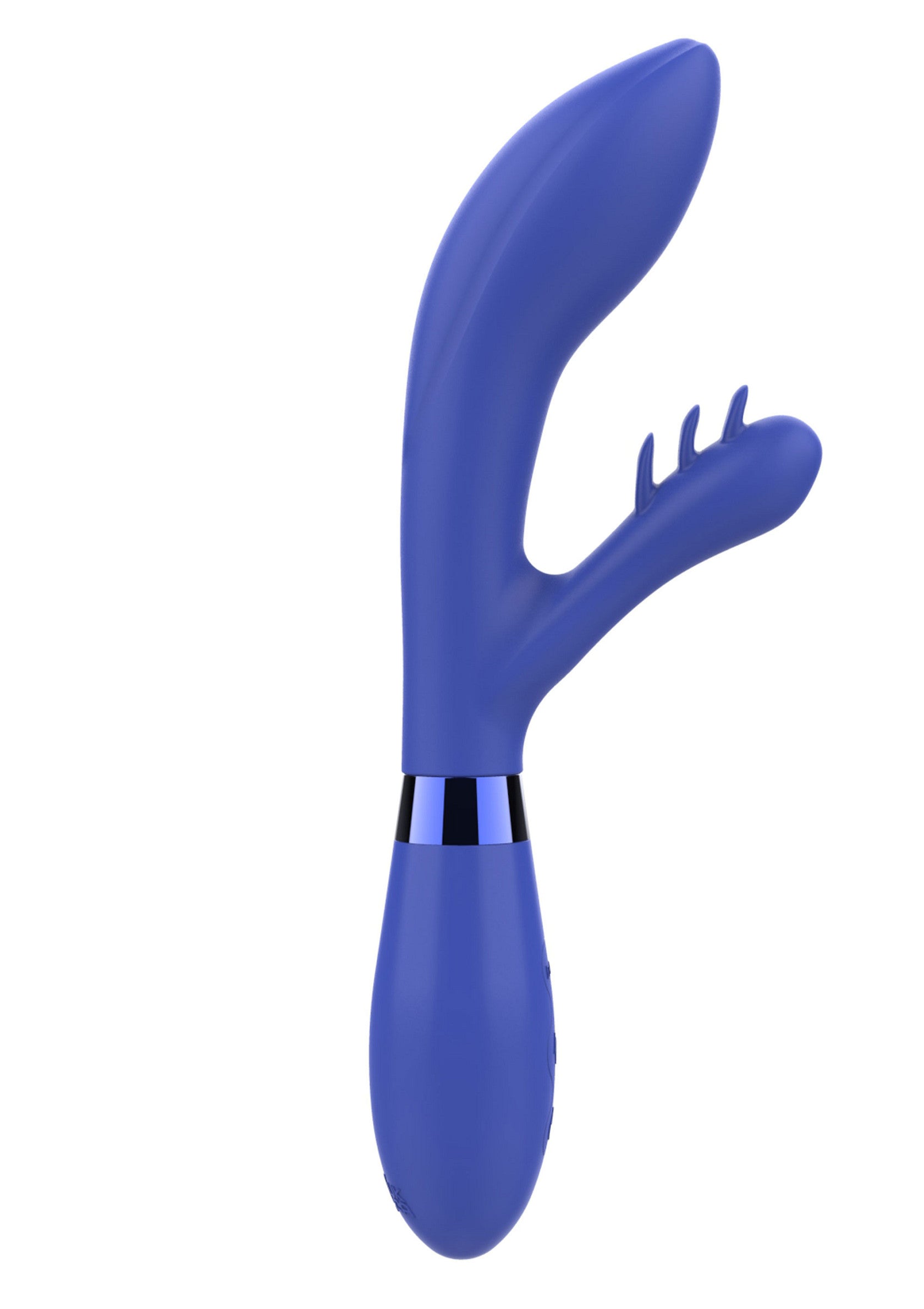 Vibromasseur bleu vibrant pour adultes, pour le plaisir et l'épanouissement intime.; Blauwe vibrerende vibrator voor volwassenen, voor plezier en intieme vervulling.; Blue vibrating adult vibrator, for pleasure and intimate fulfillment.