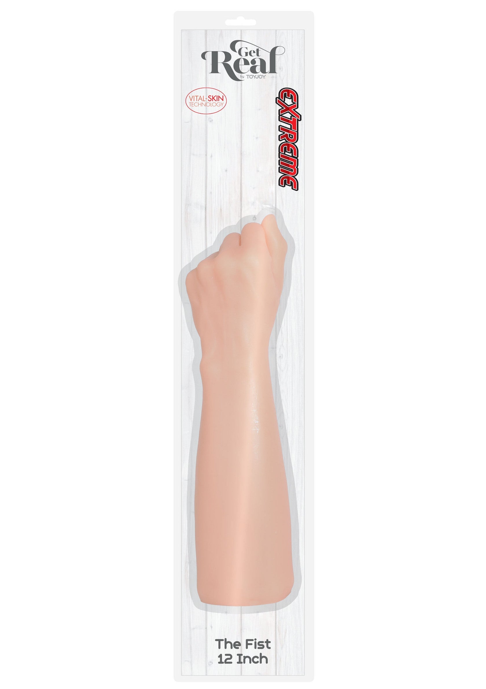 Get Real Extreme The Fist 12 pouces. Un accessoire pour adultes réaliste pour des plaisirs intenses.; Get Real Extreme The Fist 12 inch. Een realistisch accessoire voor volwassenen voor intense genoegens.; Get Real Extreme The Fist 12 Inch. A realistic adult toy for intense pleasure.
