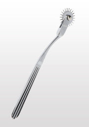 Roue à aiguilles en métal pour stimulation sensorielle intense.; Metalen naaldenrad voor intense sensorische stimulatie.; Metal pinwheel for intense sensory stimulation.