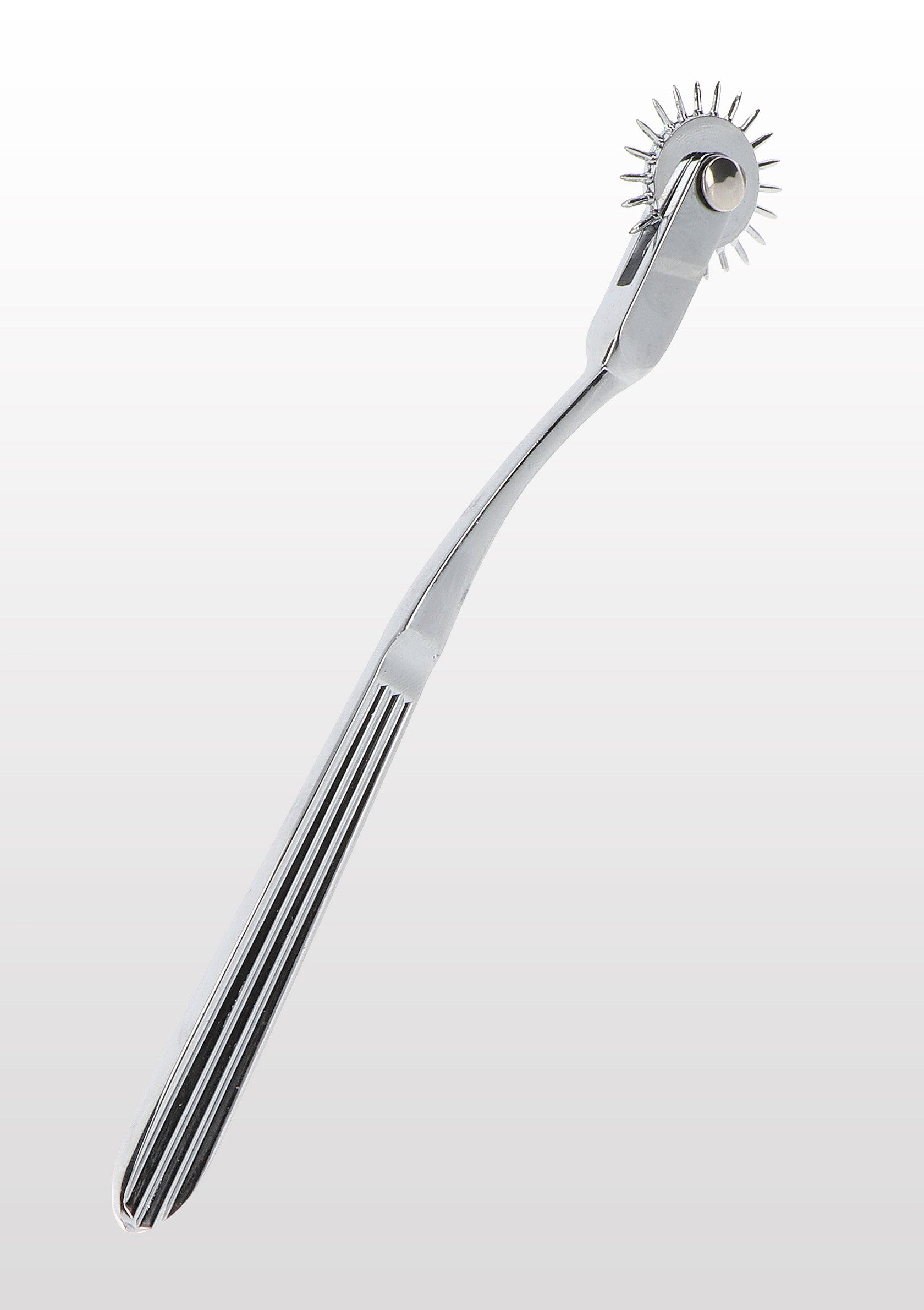 Roue à aiguilles en métal pour stimulation sensorielle intense.; Metalen naaldenrad voor intense sensorische stimulatie.; Metal pinwheel for intense sensory stimulation.