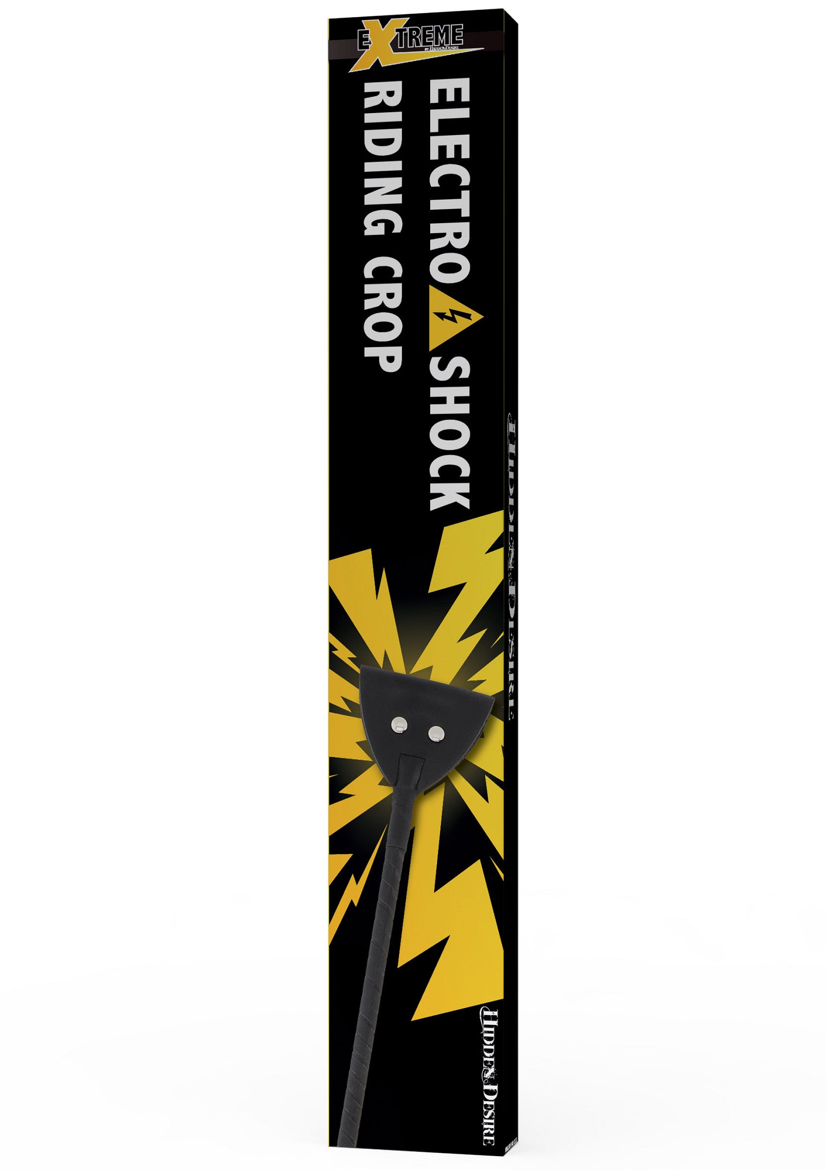 Cravache électrique Extreme pour une expérience intense. Stimulez et explorez vos fantasmes avec cet accessoire unique.; Extreme elektrische rijzweep voor een intense ervaring. Stimuleer en verken je fantasieën met dit unieke accessoire.; Extreme electric riding crop for an intense experience. Stimulate and explore your fantasies with this unique accessory.