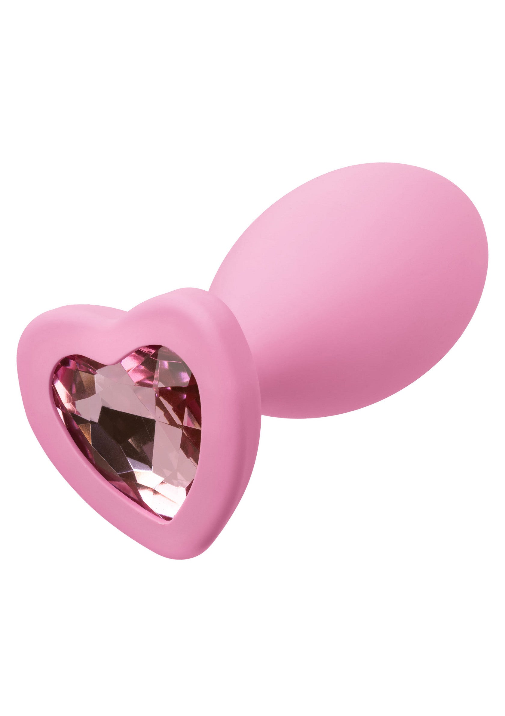 Plug anal rose avec joyau en forme de cœur. Découvrez le plaisir avec ce bijou intime.; Roze anale plug met hartvormige edelsteen. Ontdek plezier met dit intieme juweel.; Pink anal plug with heart-shaped jewel. Discover pleasure with this intimate jewel.