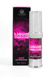 Secret Play Liquid Vibrator Hot : Amplifiez le plaisir avec cet excitant gel unisex. Achetez maintenant !; Secret Play Liquid Vibrator Hot: Verhoog het plezier met deze opwindende unisex gel. Koop nu!; Secret Play Liquid Vibrator Hot: Enhance pleasure with this exciting unisex gel. Shop now!
