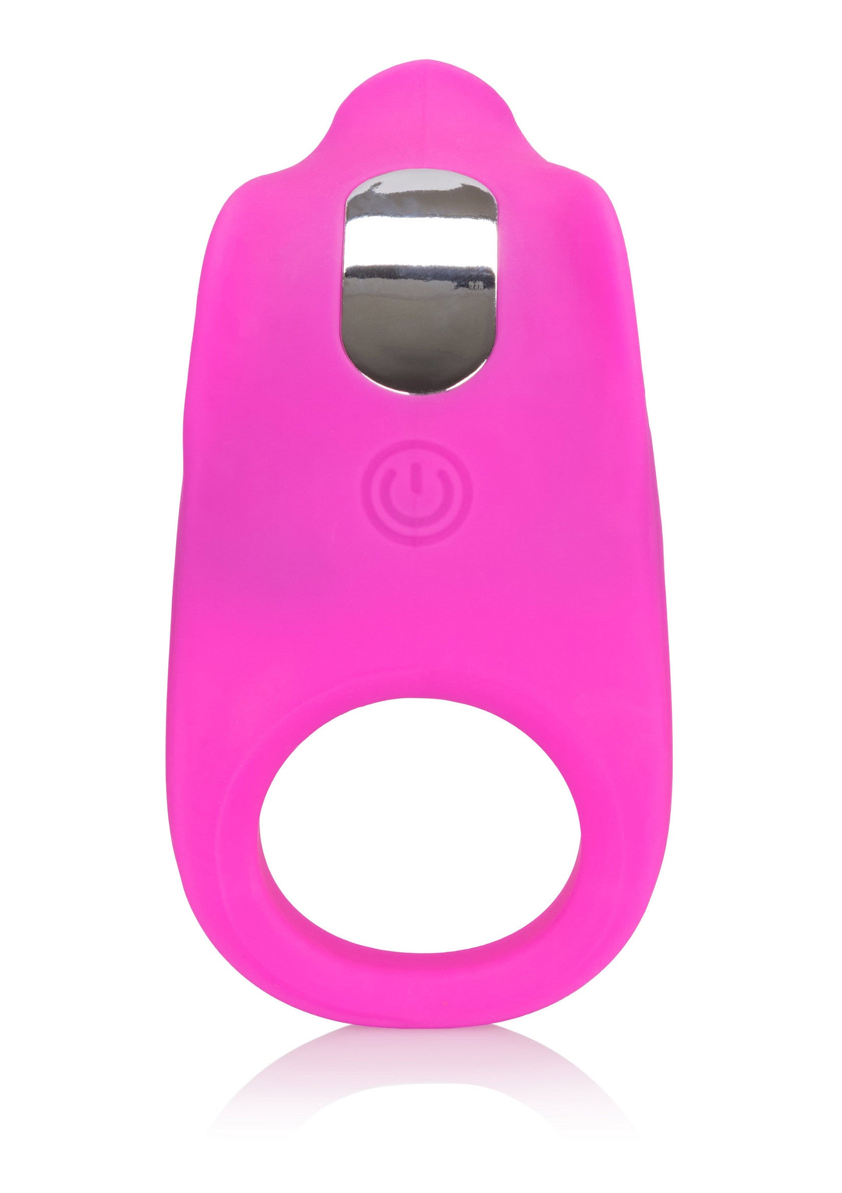 Anneau vibrant rose pour homme. Stimulez le plaisir et prolongez l'excitation avec cet accessoire coquin.; Roze vibrerende penisring voor mannen. Stimuleer plezier en verleng de opwinding met dit ondeugende accessoire.; Pink vibrating cock ring for men. Boost pleasure and prolong excitement with this naughty accessory.