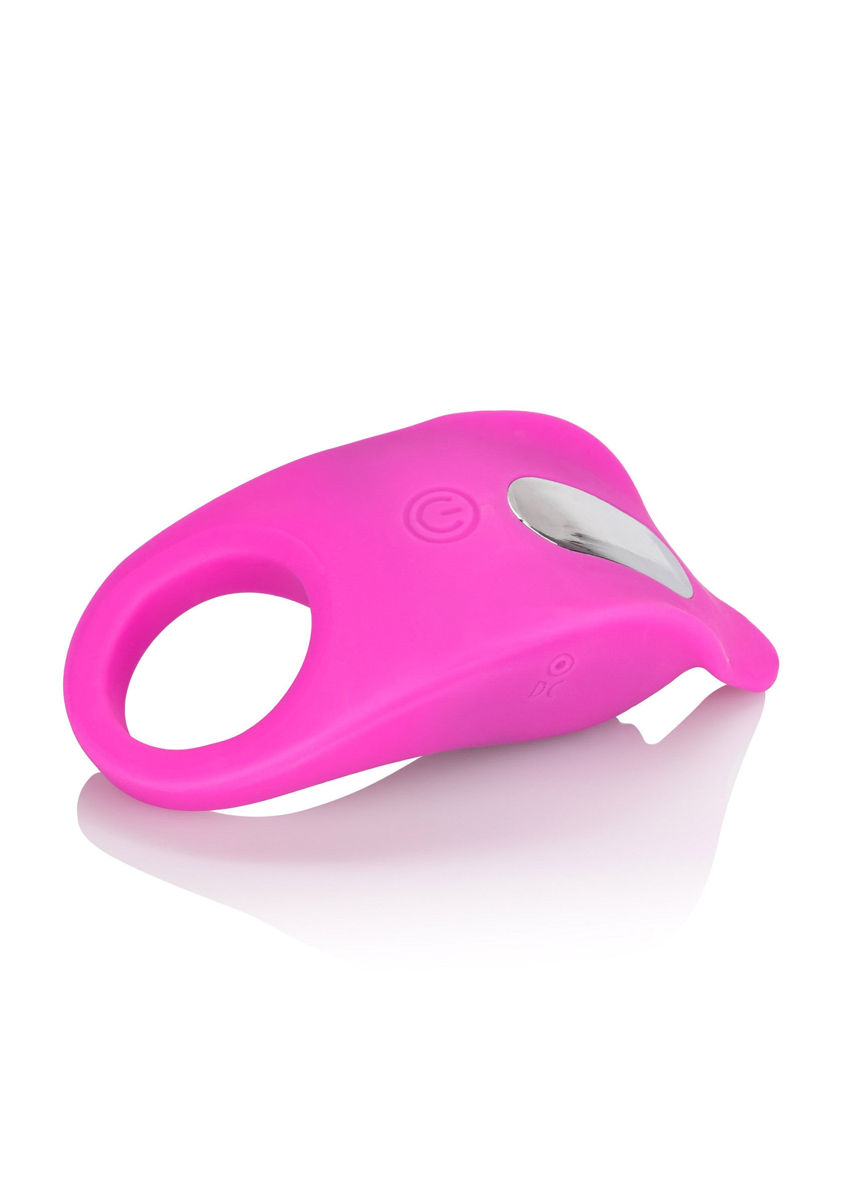 Vibrateur anneau rose pour couple et plaisir solo.; Roze ring vibrator voor koppels en solo plezier.; Pink ring vibrator for couples and solo pleasure.