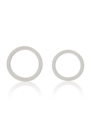 Joints toriques blancs de différentes tailles, parfaits pour l'étanchéité et la plomberie.; Witte O-ringen in verschillende maten, perfect voor afdichting en sanitair.; White O-rings in assorted sizes, perfect for sealing and plumbing.