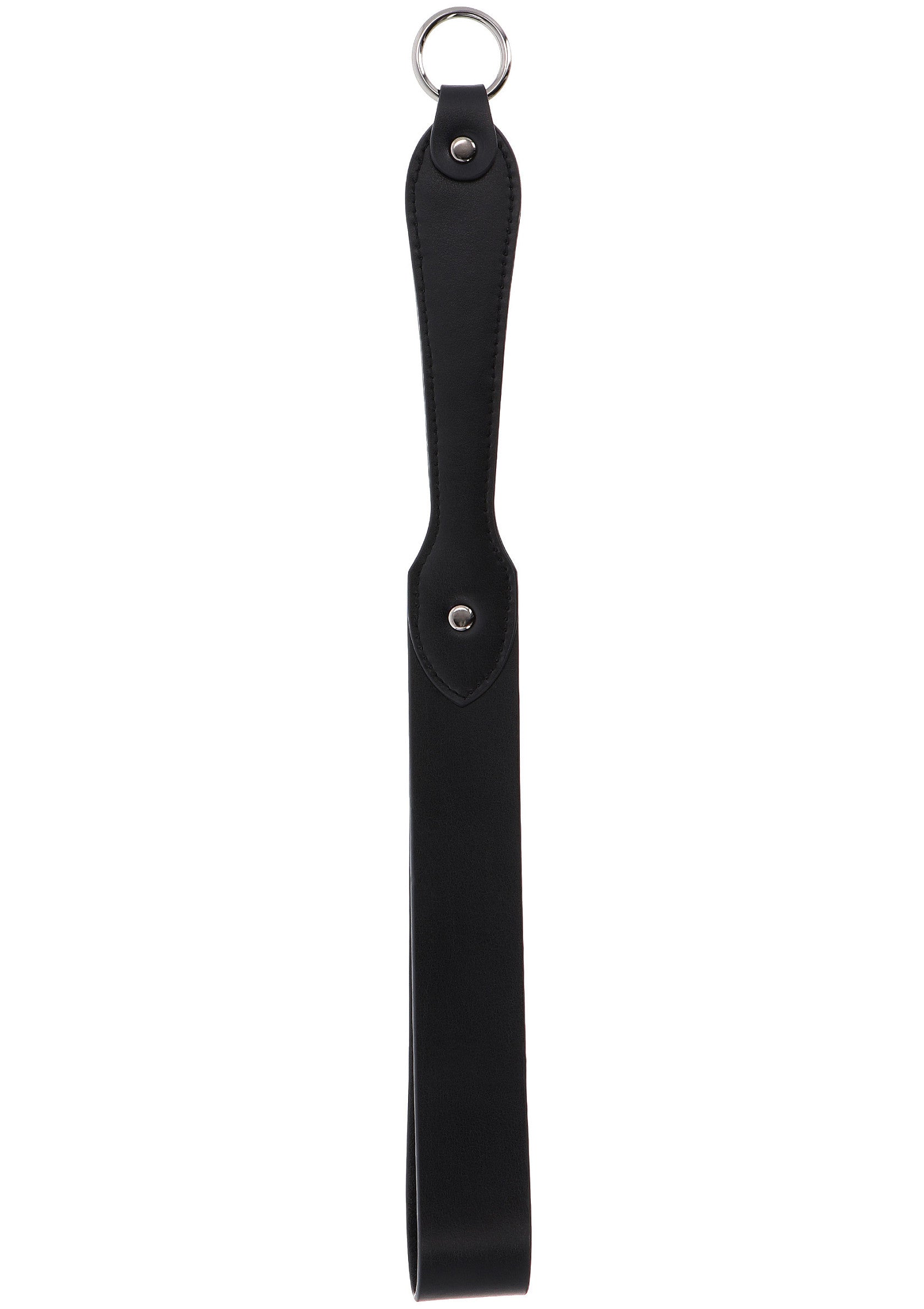 Palette de fessée noire élégante. Explorez le plaisir et la sensualité avec cet accessoire de qualité supérieure.; Elegante zwarte bilpaddle. Ontdek plezier en sensualiteit met dit hoogwaardige accessoire.; Sleek black flogger paddle. Explore pleasure and sensuality with this high-quality accessory.
